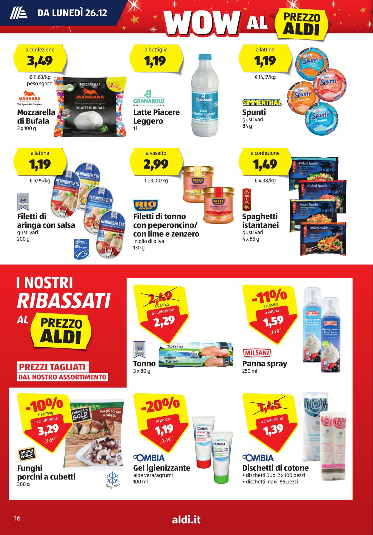 Volantino Aldi 26.12.2022 - 31.12.2022