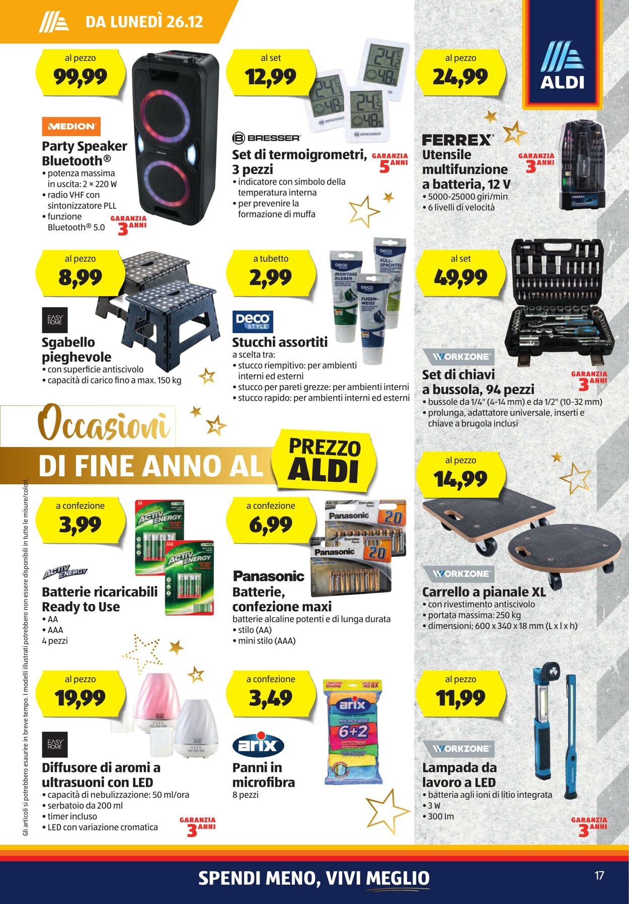 Volantino Aldi 26.12.2022 - 31.12.2022