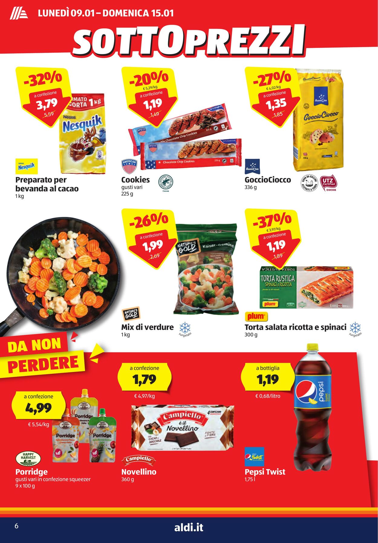 Volantino Aldi 09.01.2023 - 15.01.2023