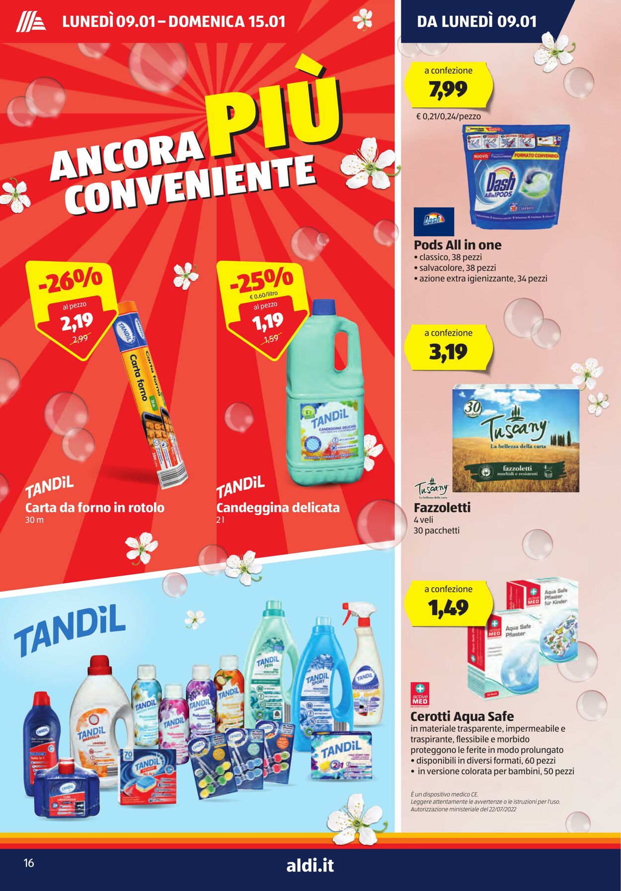 Volantino Aldi 09.01.2023 - 15.01.2023