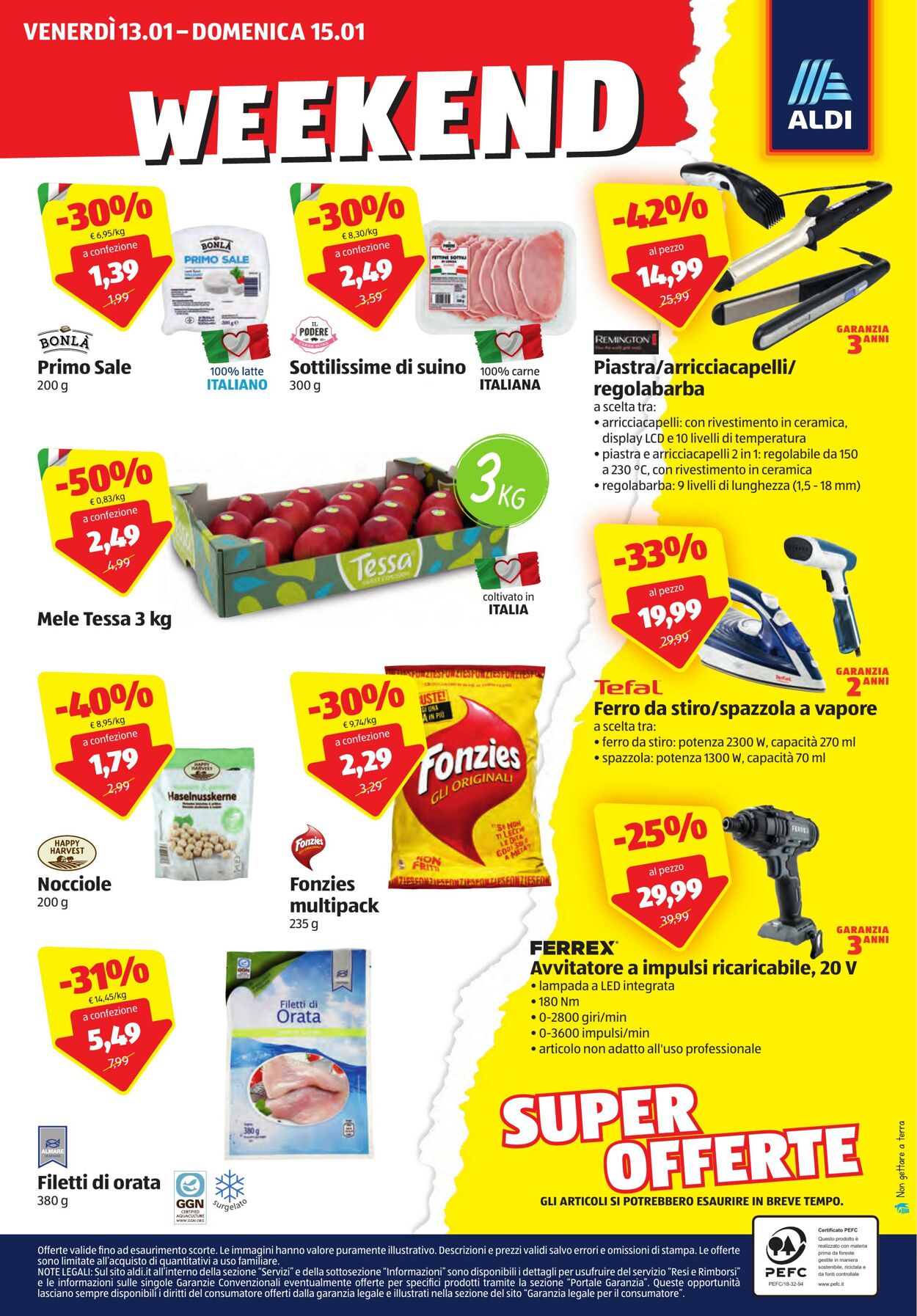 Volantino Aldi 09.01.2023 - 15.01.2023