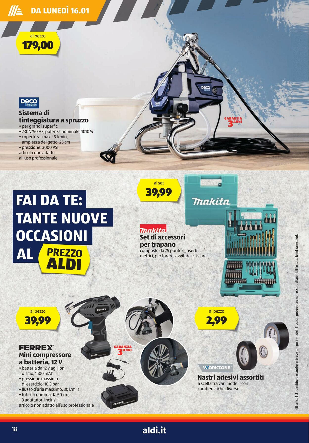 Volantino Aldi 16.01.2023 - 22.01.2023