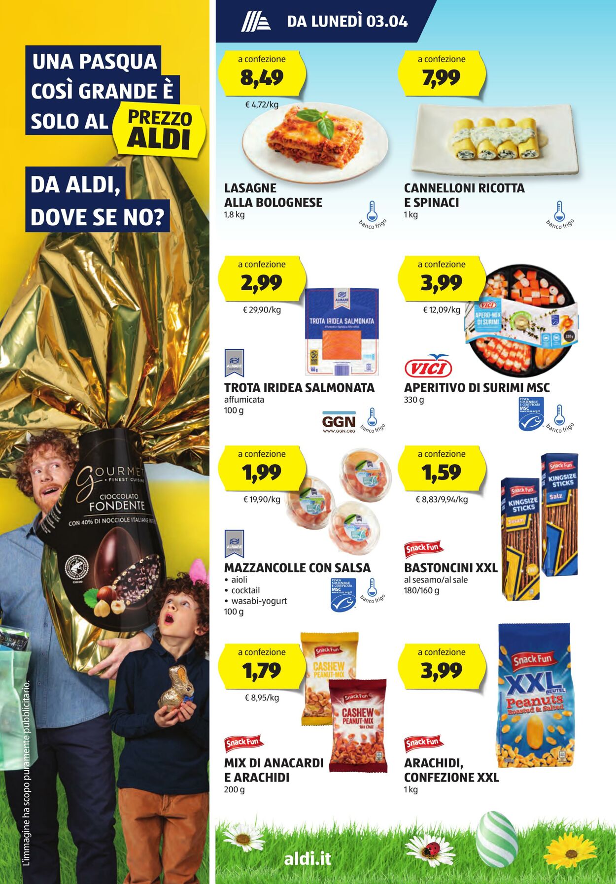 Volantino Aldi 03.04.2023 - 09.04.2023