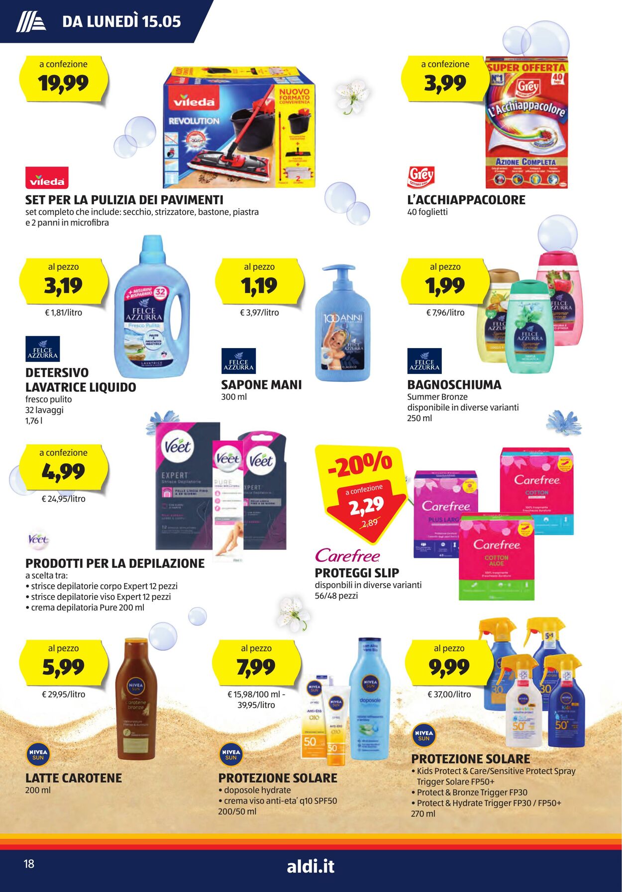 Volantino Aldi 15.05.2023 - 21.05.2023