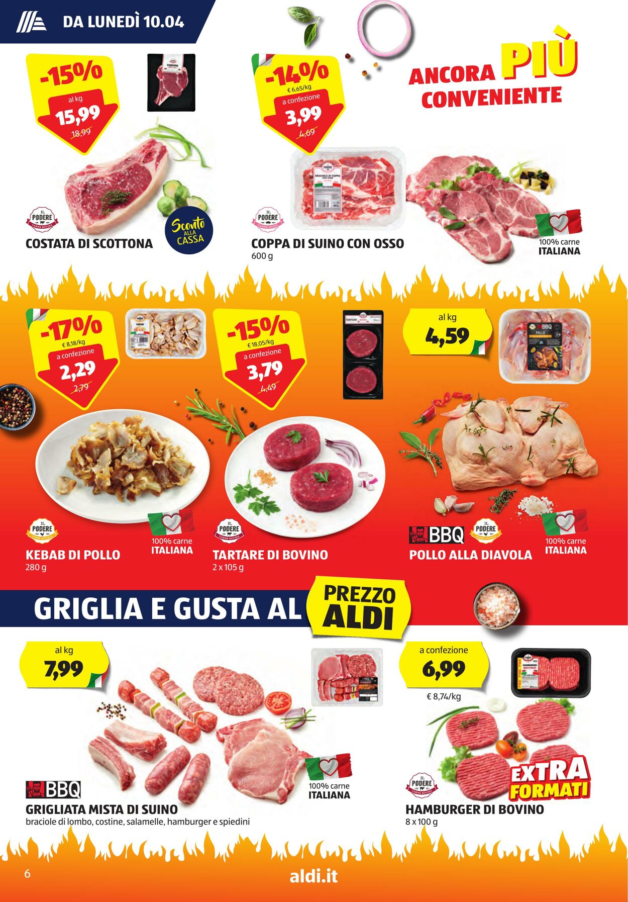 Volantino Aldi 10.04.2023 - 16.04.2023