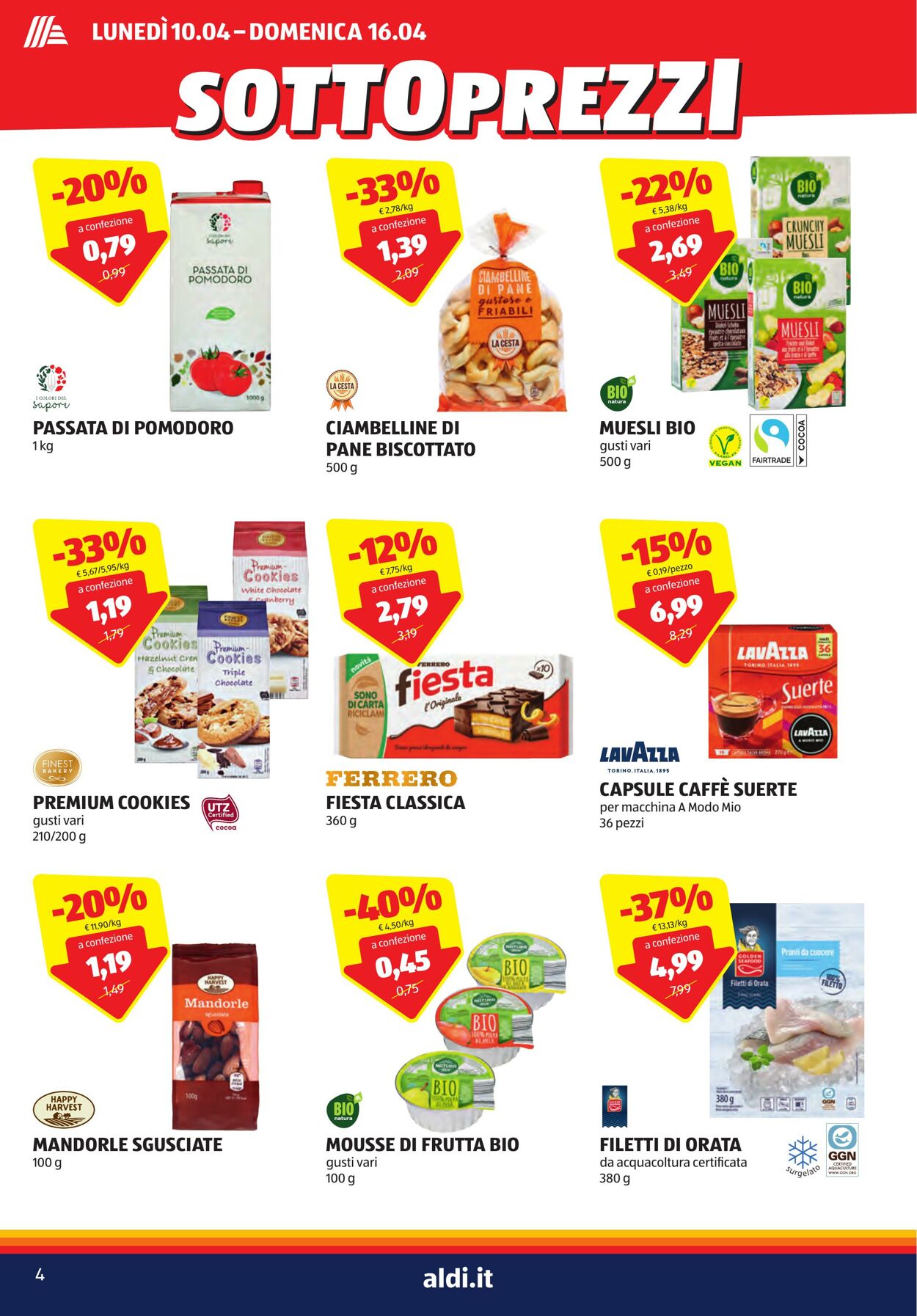 Volantino Aldi 10.04.2023 - 16.04.2023