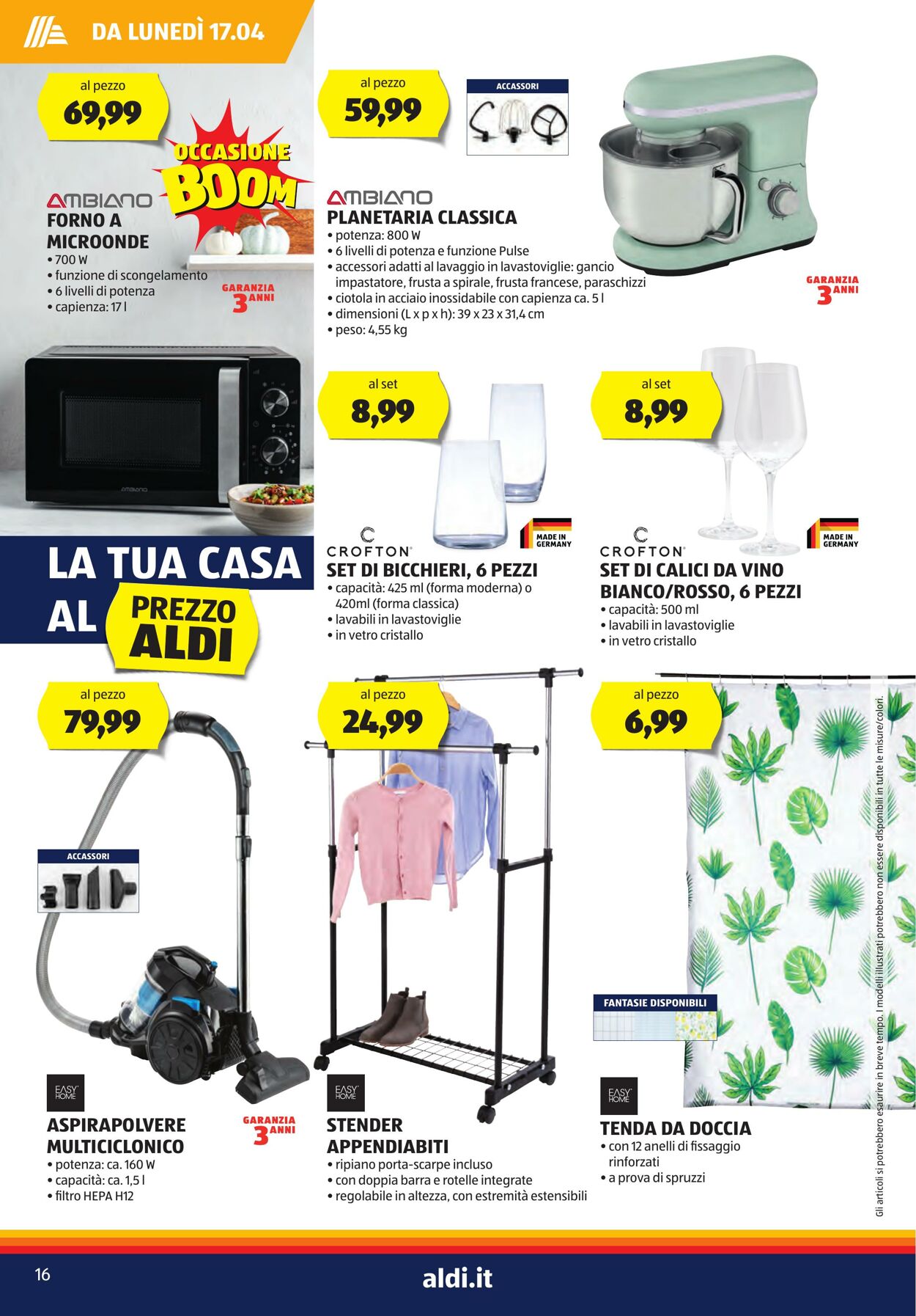 Volantino Aldi 17.04.2023 - 23.04.2023