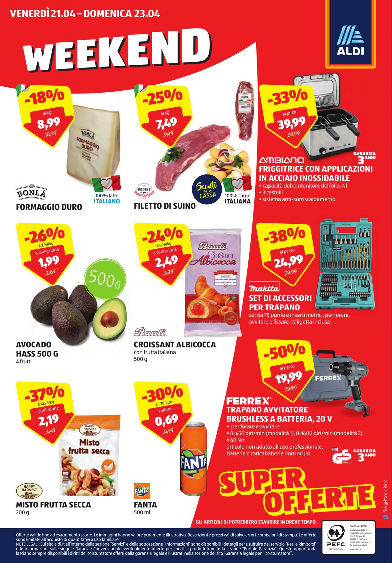 Volantino Aldi 17.04.2023 - 23.04.2023