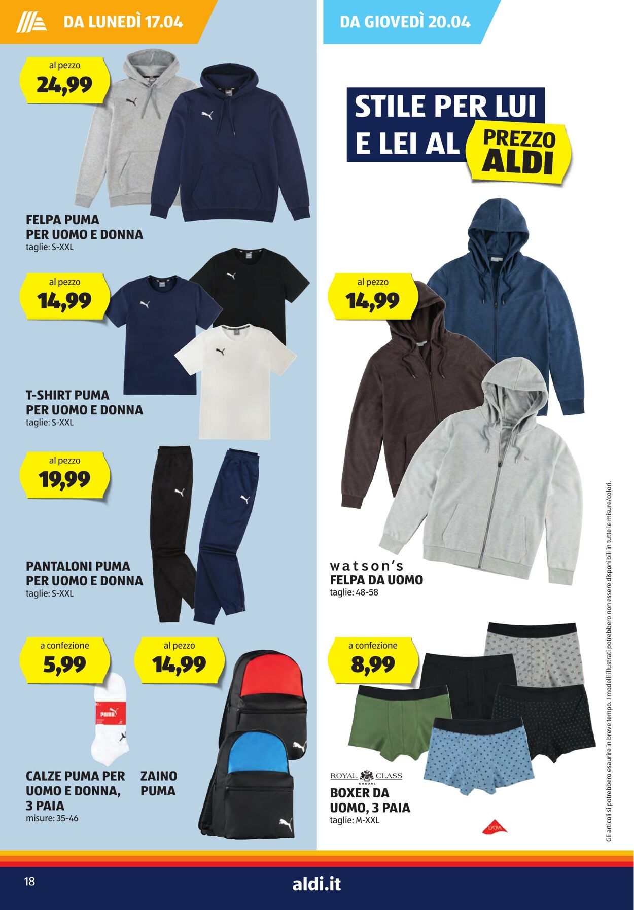 Volantino Aldi 17.04.2023 - 23.04.2023