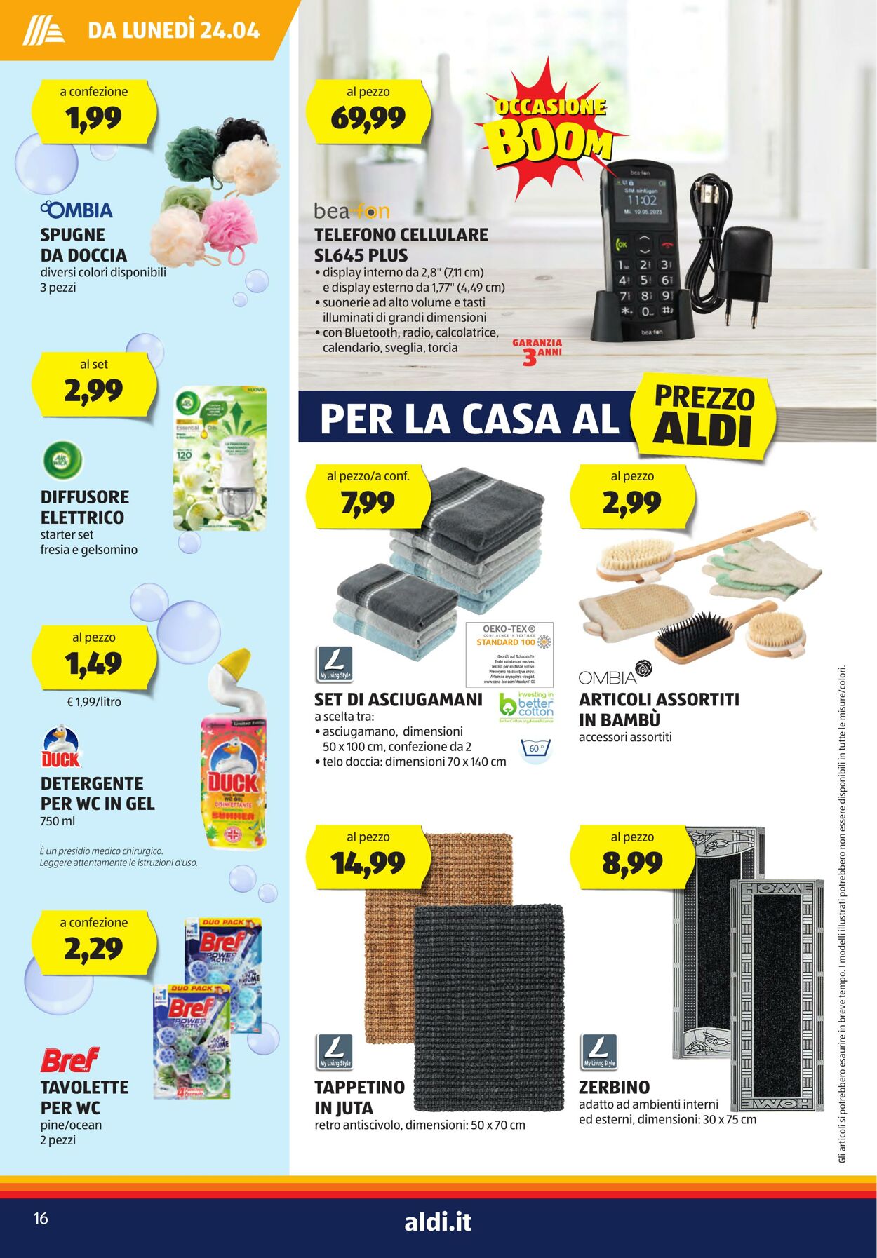 Volantino Aldi 24.04.2023 - 30.04.2023