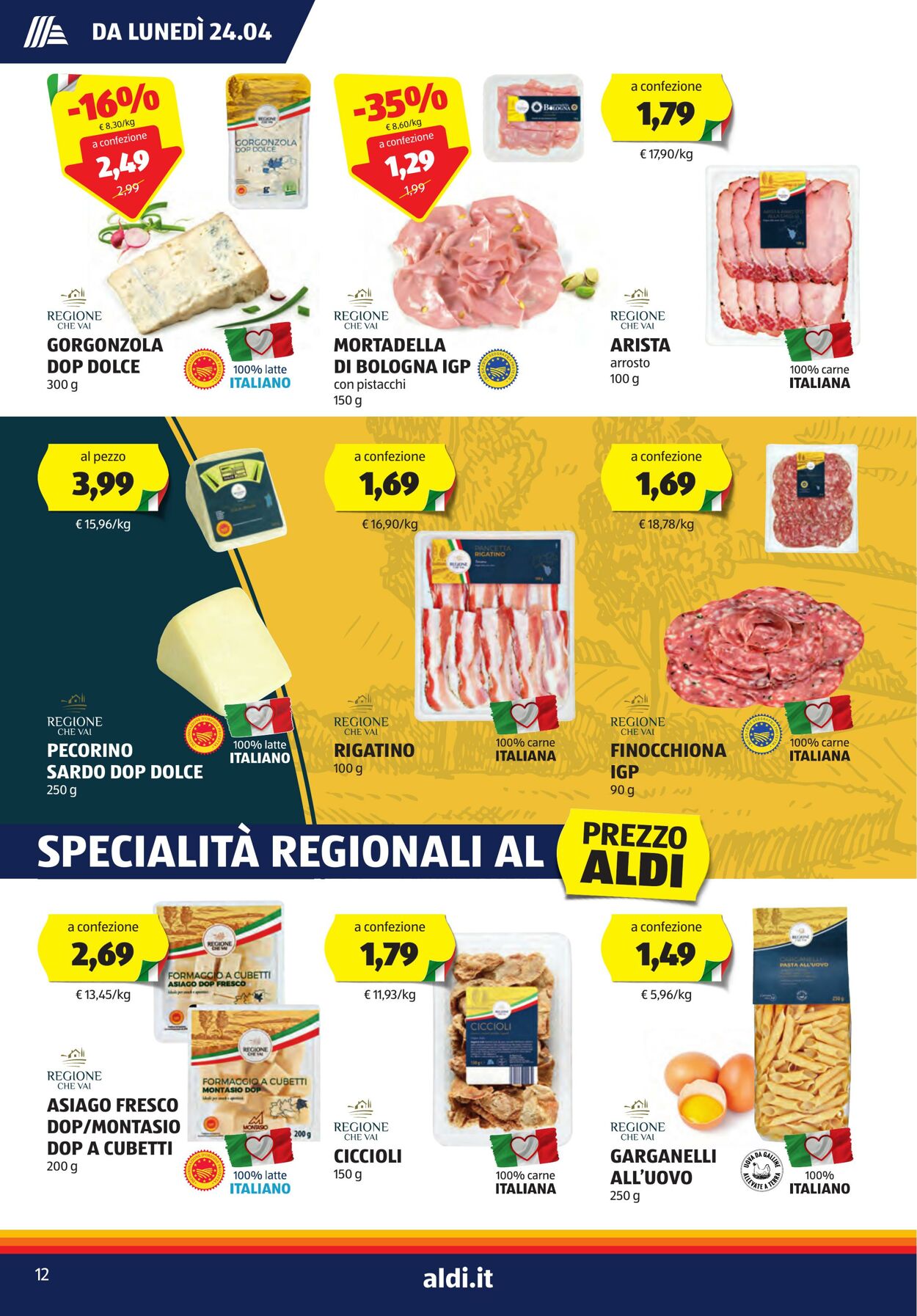 Volantino Aldi 24.04.2023 - 30.04.2023