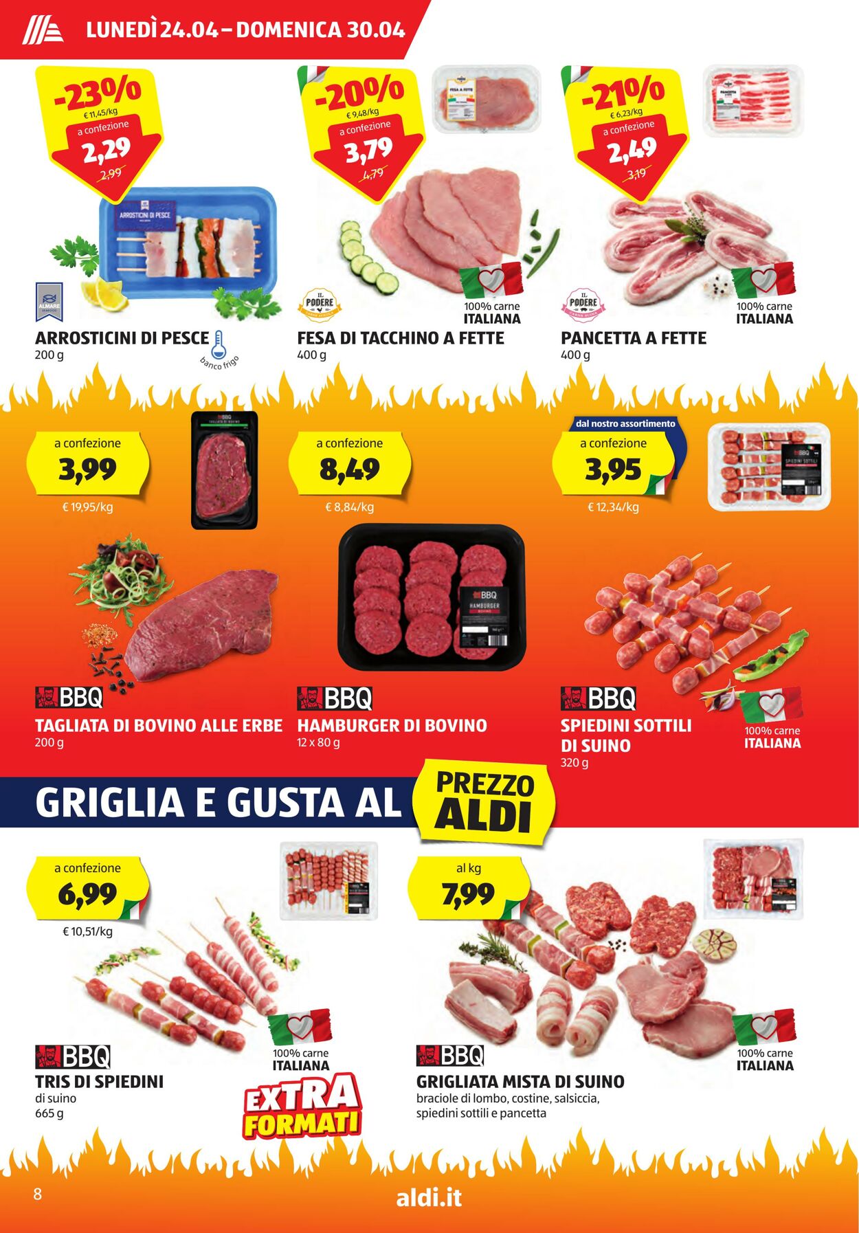 Volantino Aldi 24.04.2023 - 30.04.2023