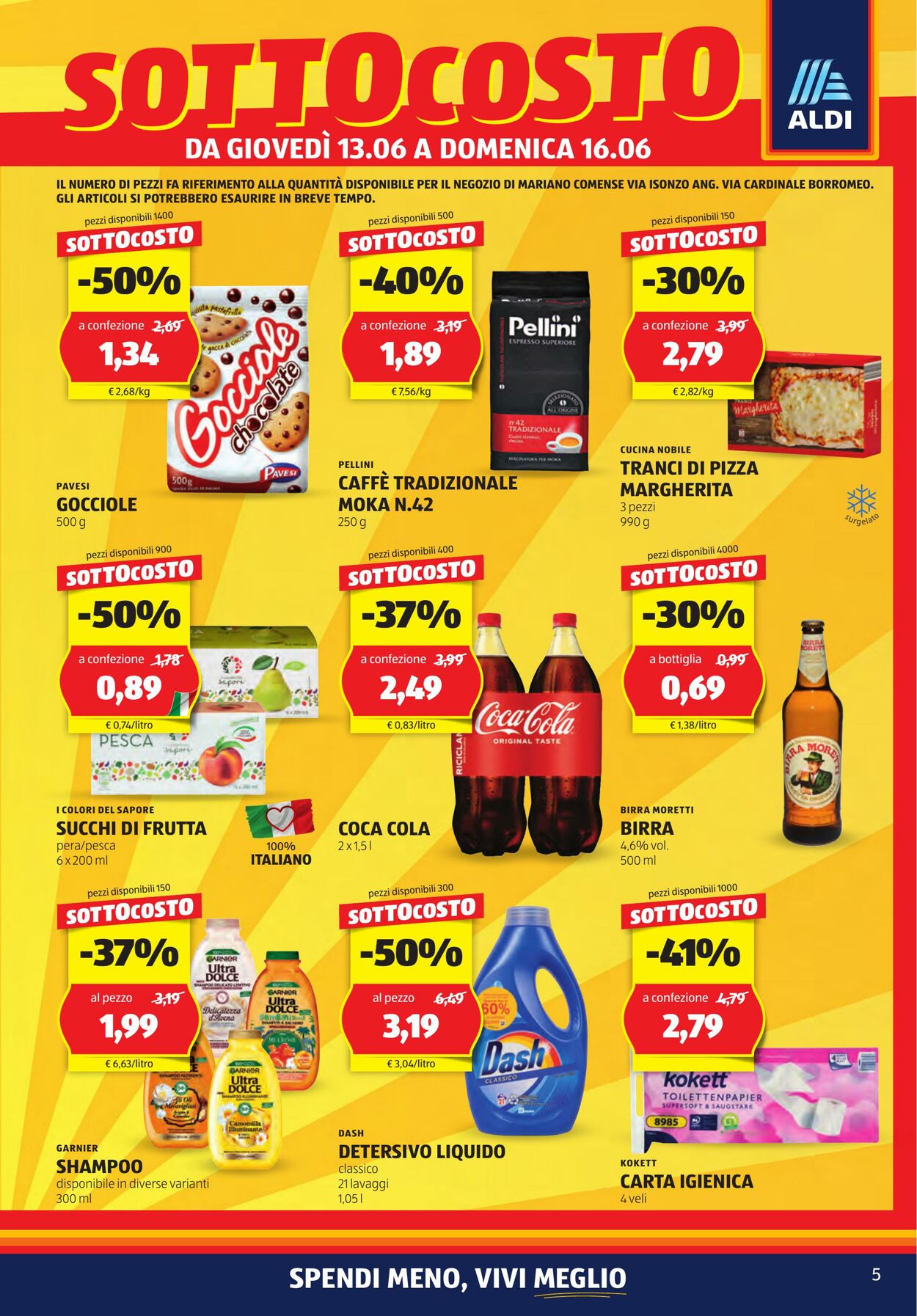 Volantino Aldi 13.06.2024 - 16.06.2024