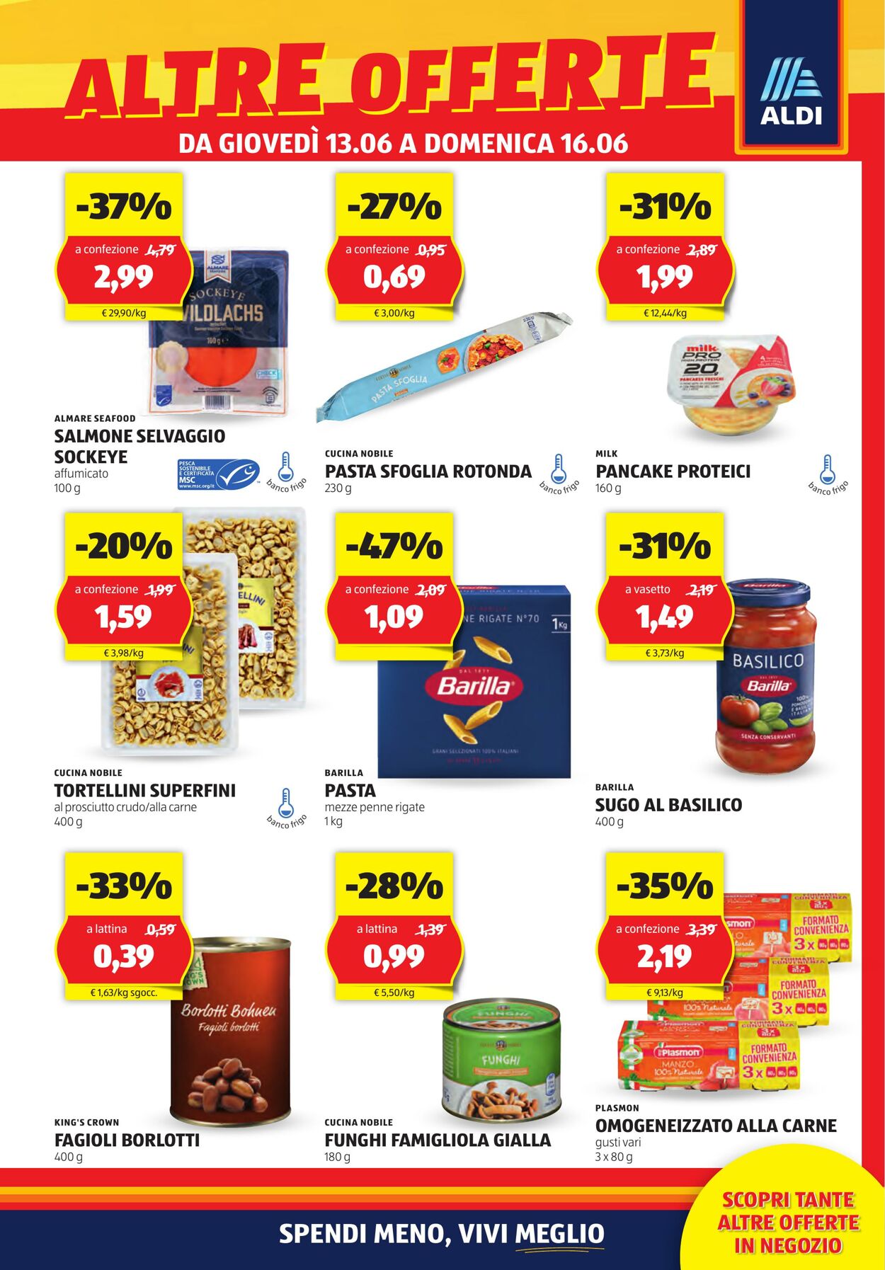 Volantino Aldi 13.06.2024 - 16.06.2024