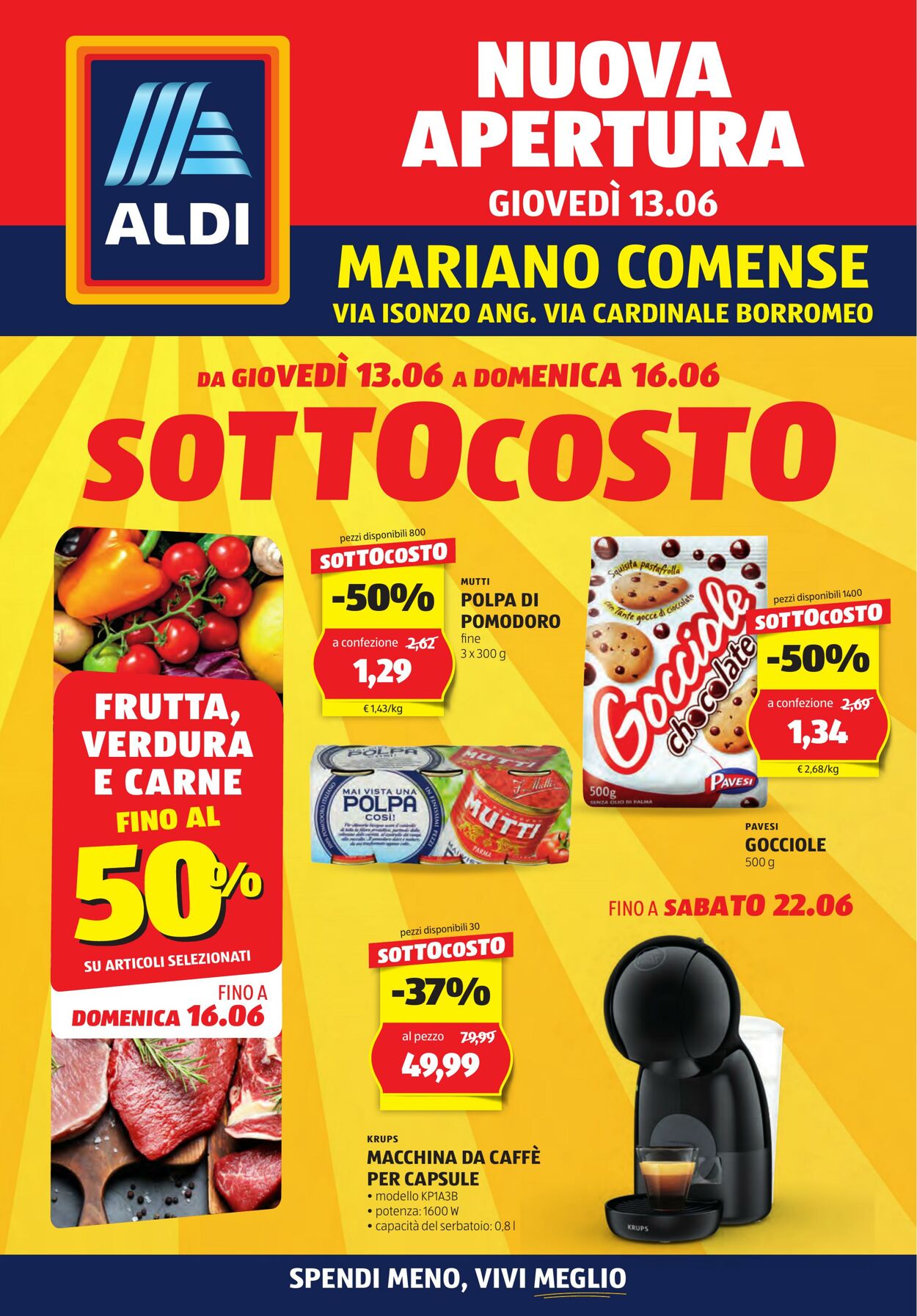 Volantino Aldi 13.06.2024 - 16.06.2024