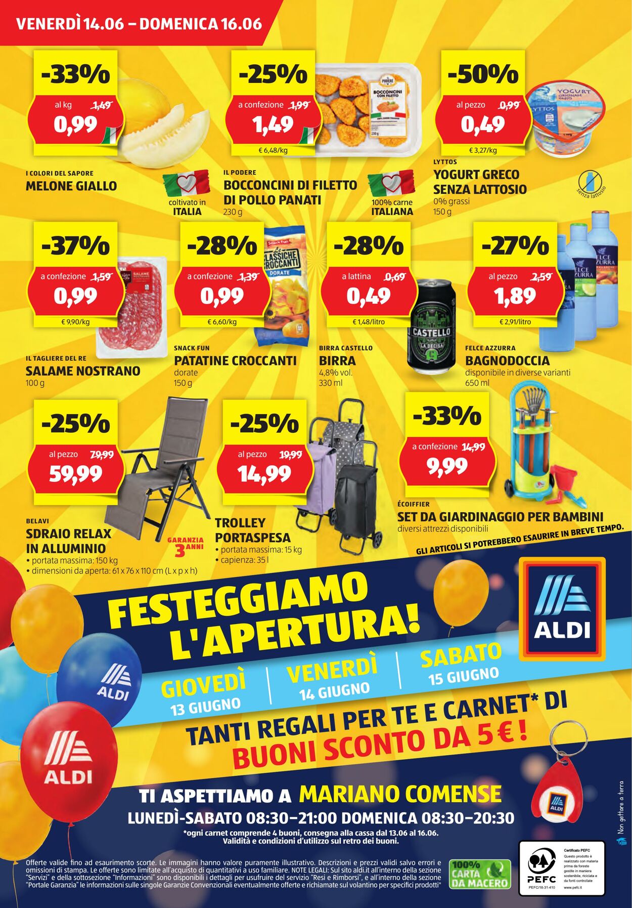 Volantino Aldi 13.06.2024 - 16.06.2024