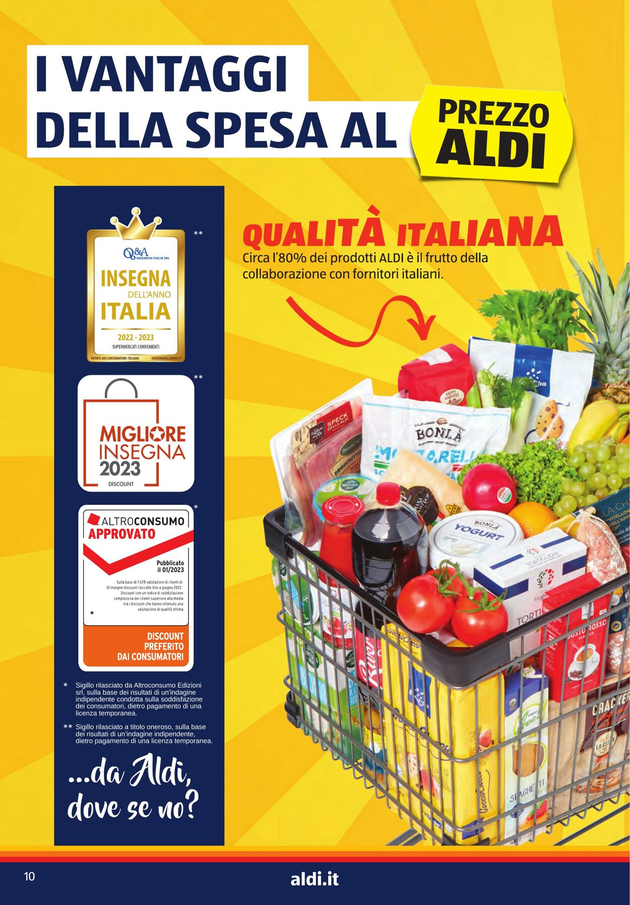 Volantino Aldi 13.04.2023 - 16.04.2023