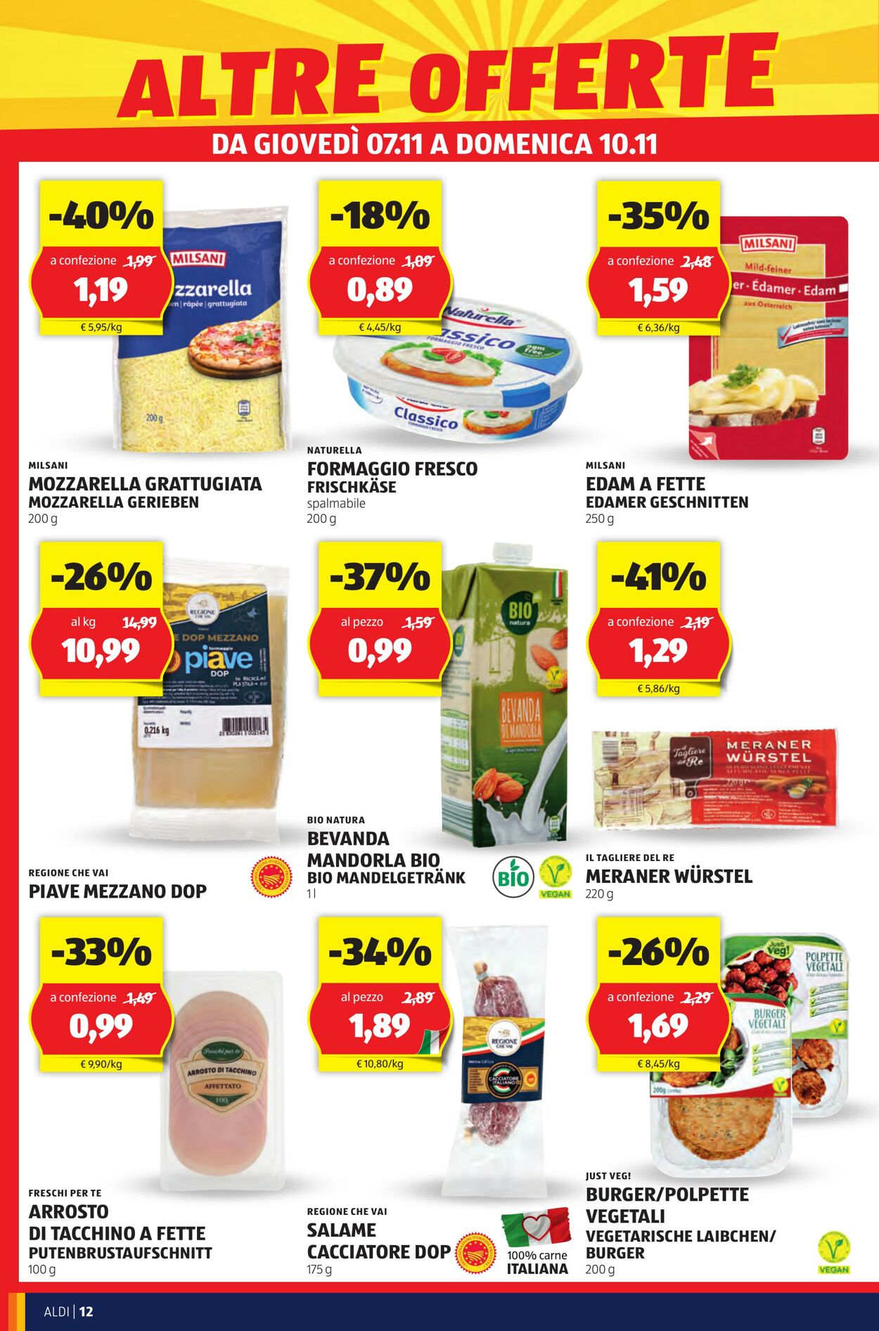 Volantino Aldi 07.11.2024 - 10.11.2024