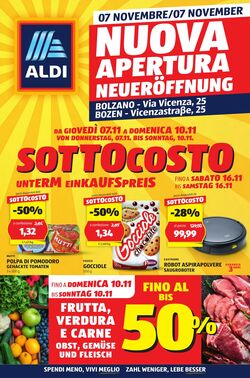 Volantino Aldi 14.10.2024 - 20.10.2024