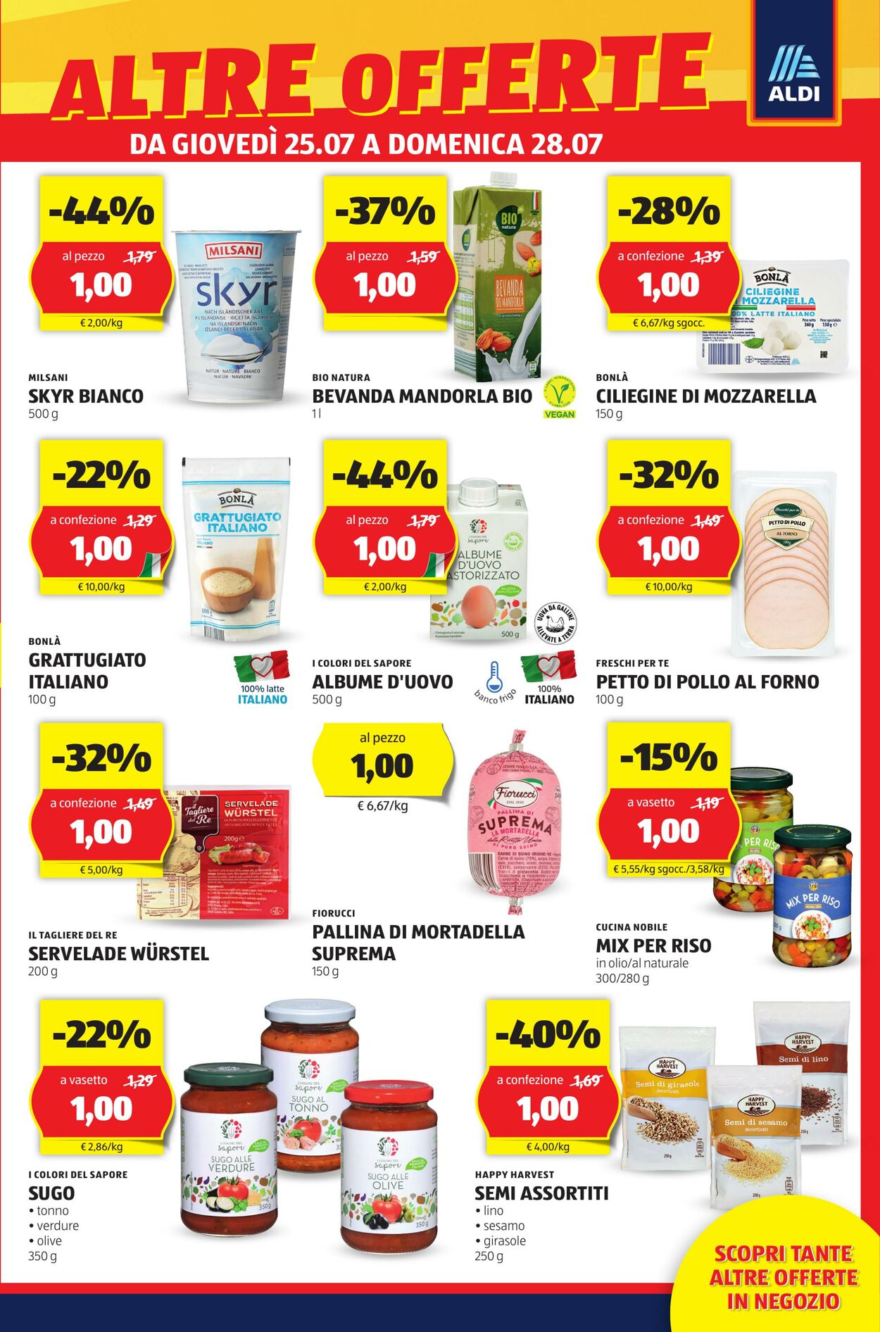 Volantino Aldi 25.07.2024 - 28.07.2024