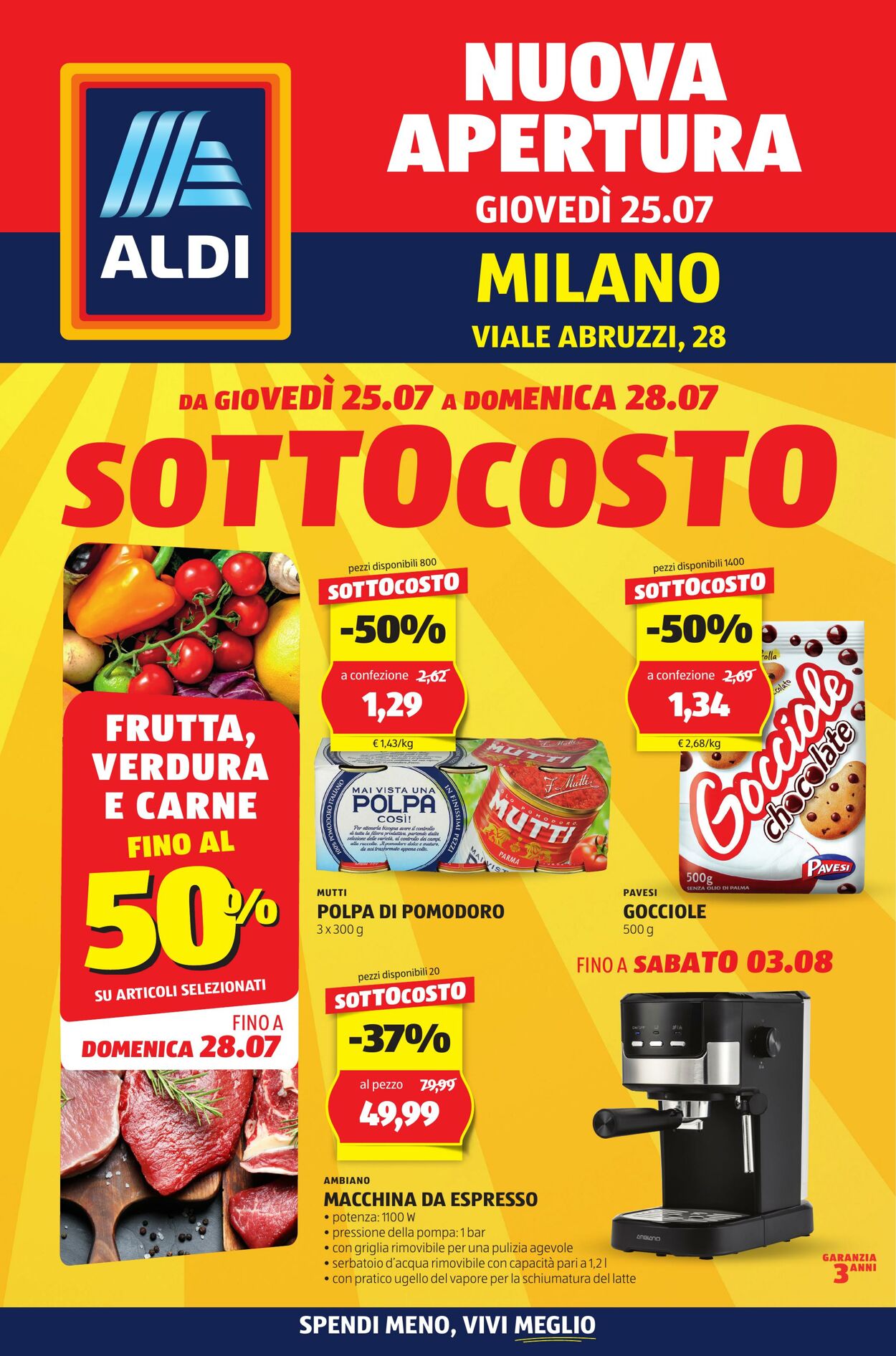 Volantino Aldi 25.07.2024 - 28.07.2024