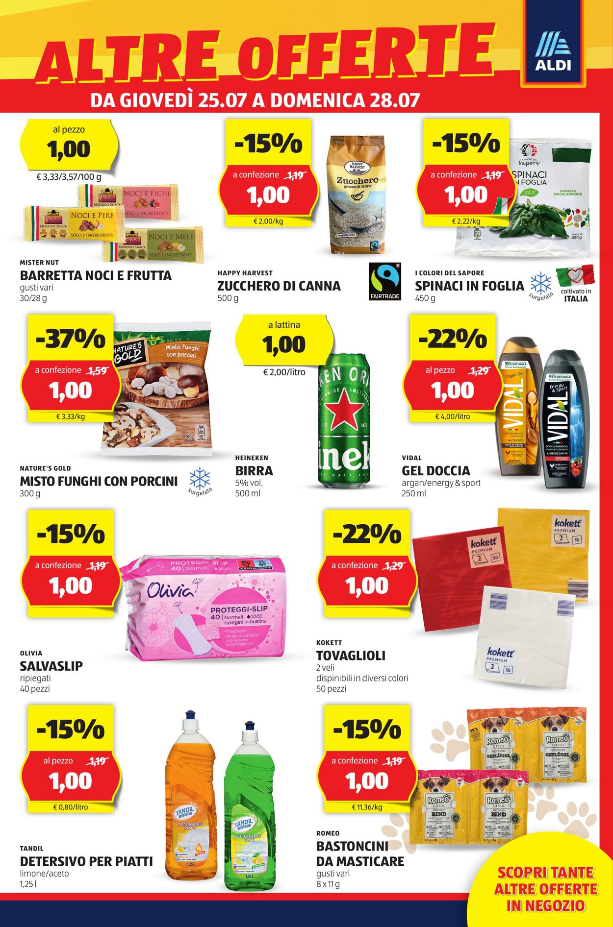 Volantino Aldi 25.07.2024 - 28.07.2024