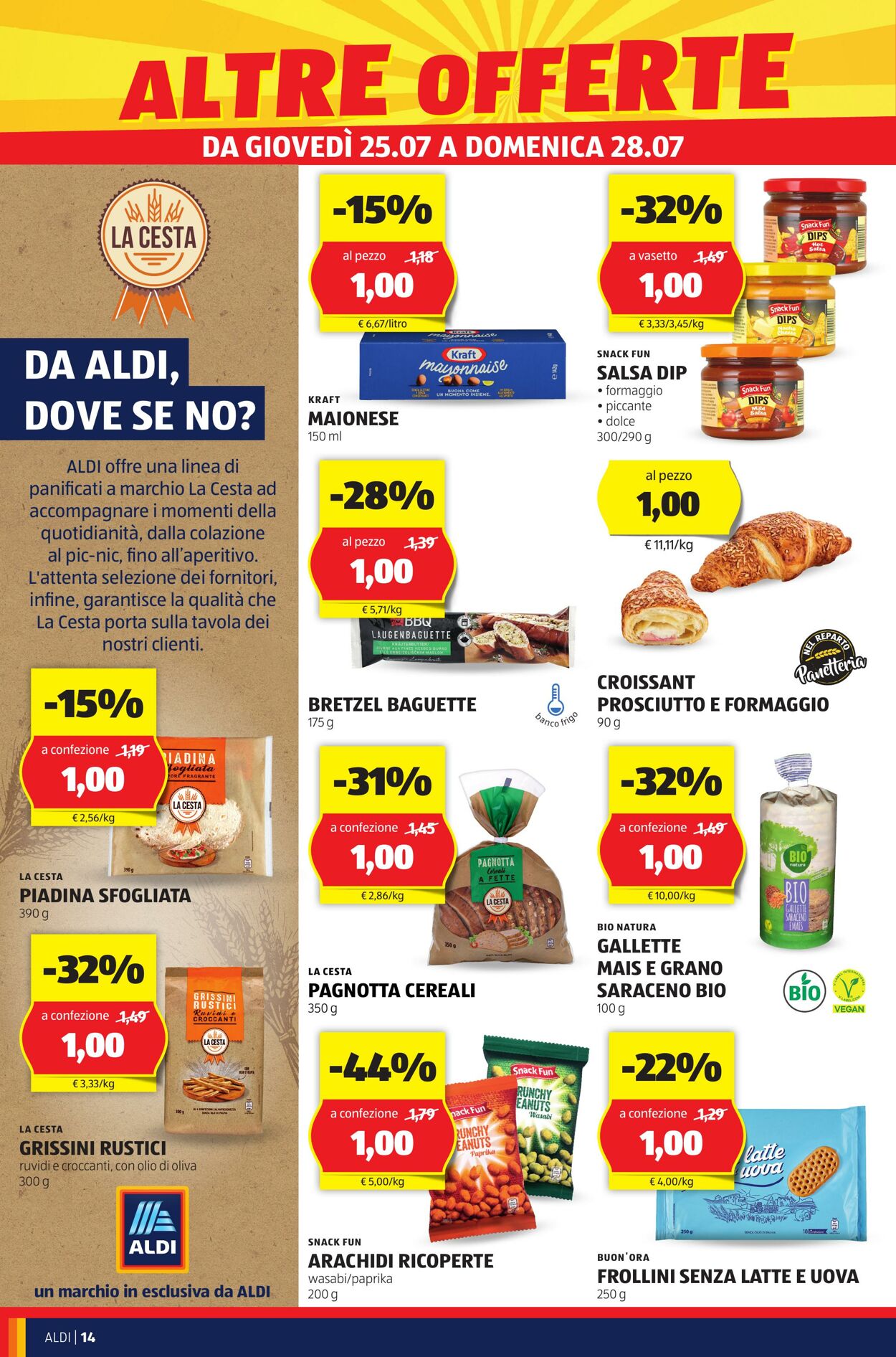 Volantino Aldi 25.07.2024 - 28.07.2024