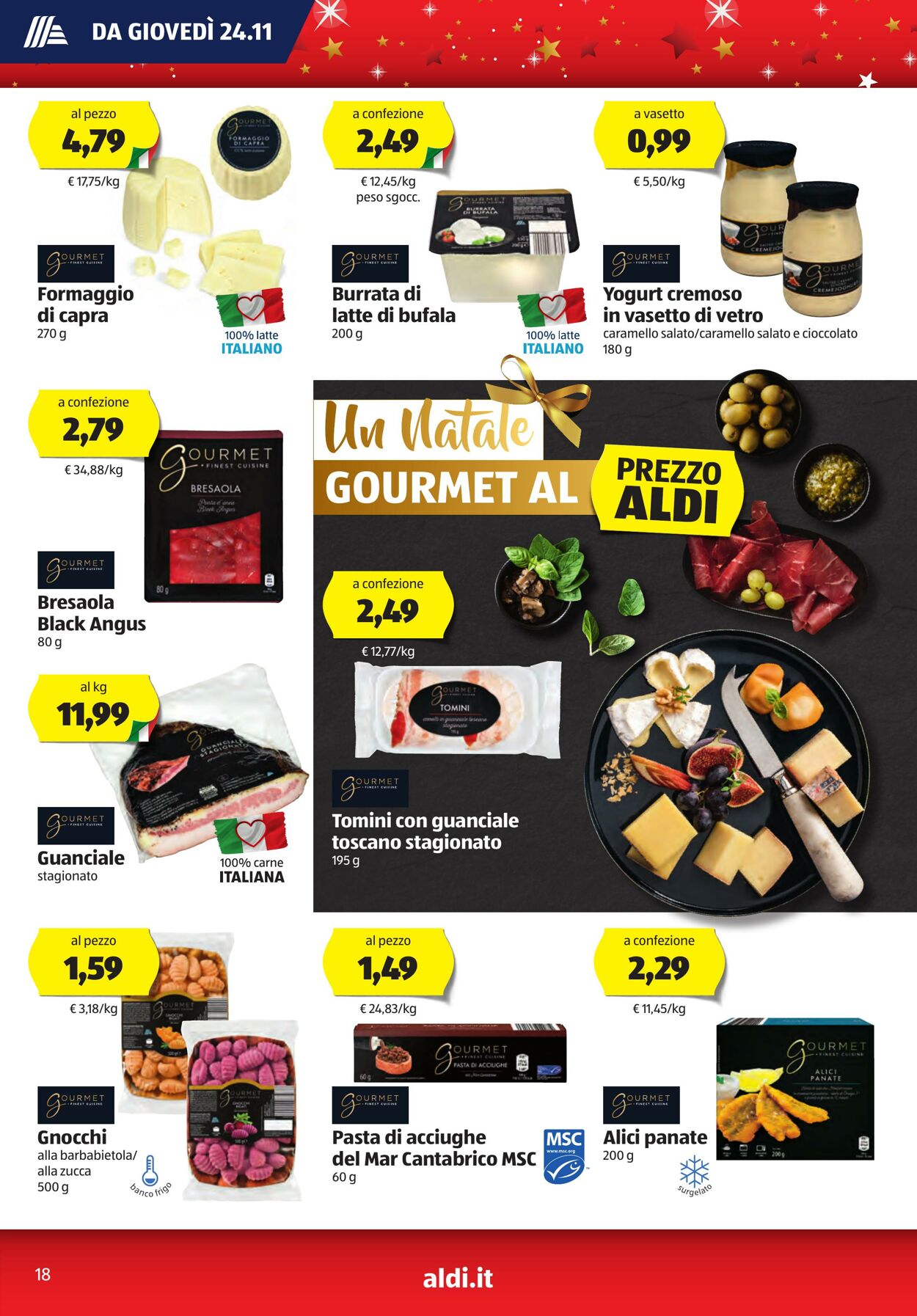 Volantino Aldi 24.11.2022 - 03.12.2022