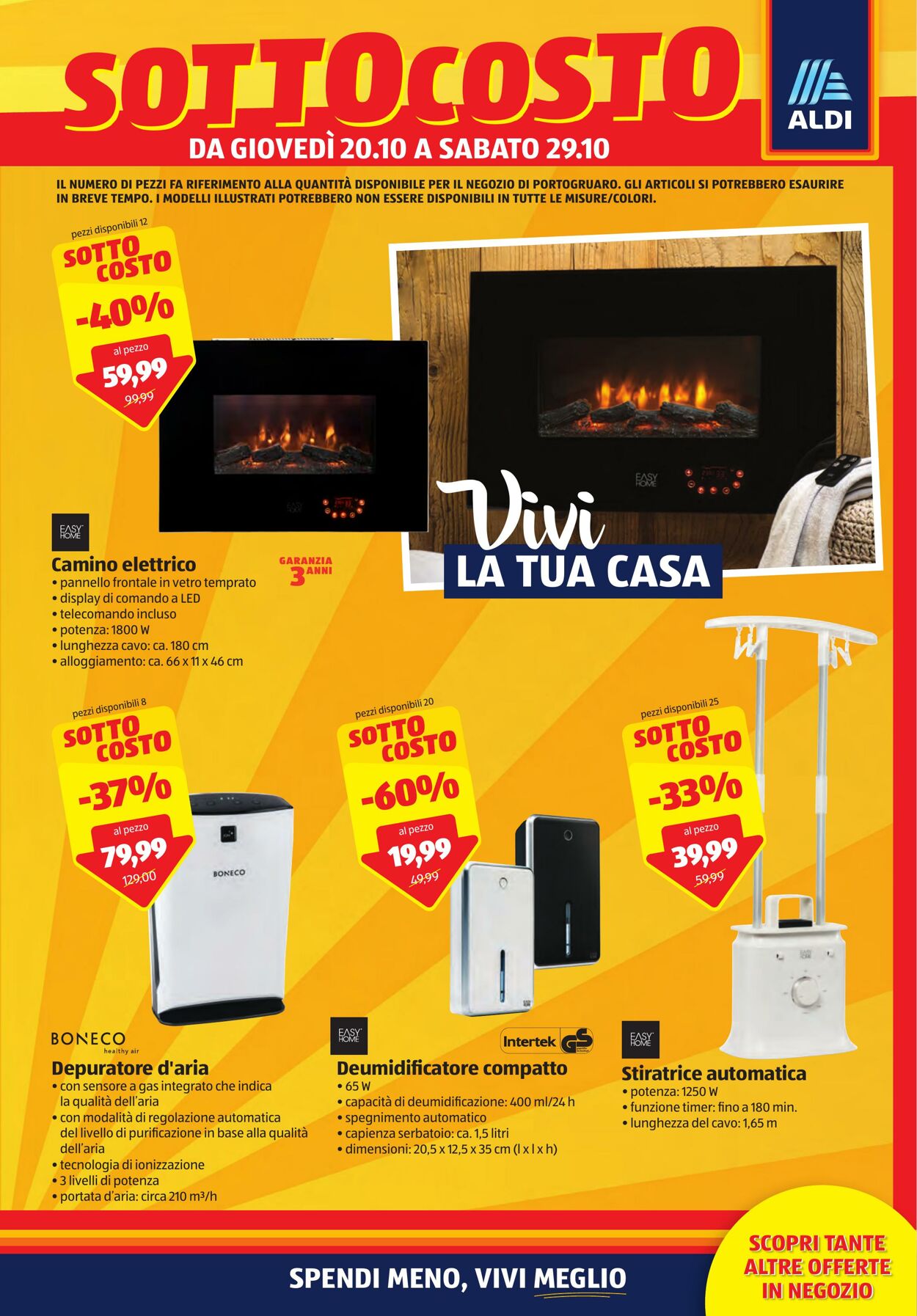 Volantino Aldi 20.10.2022 - 29.10.2022