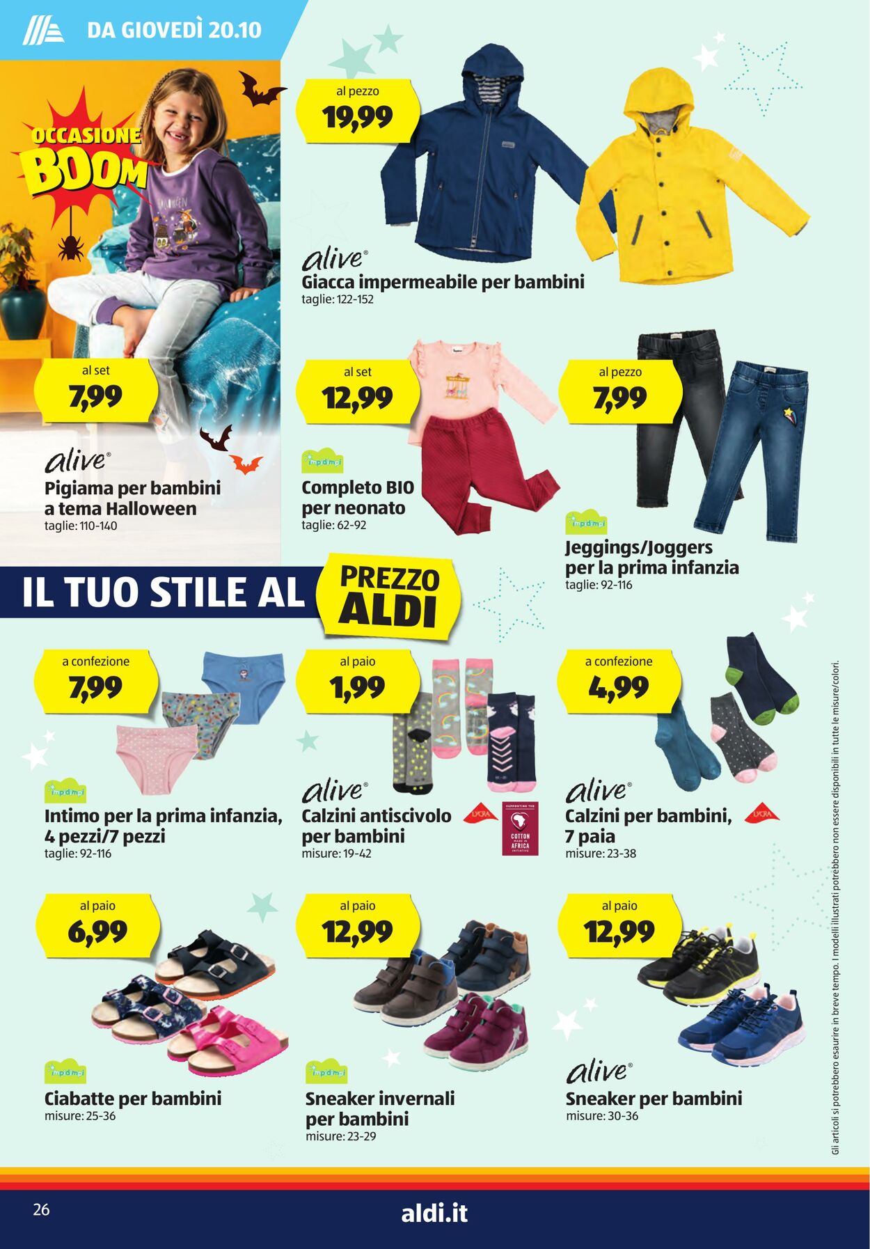 Volantino Aldi 20.10.2022 - 29.10.2022