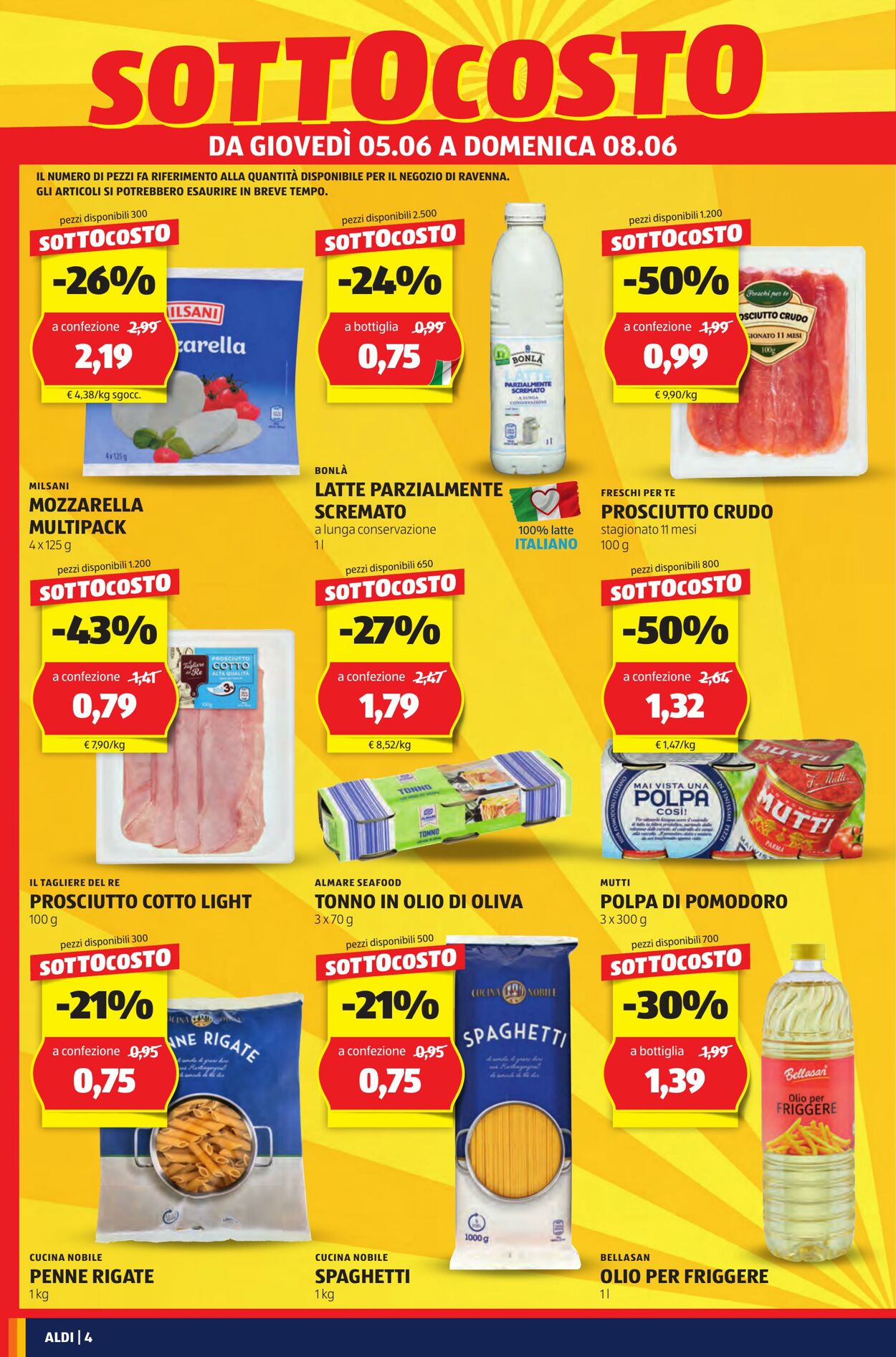 Volantino Aldi 05.06.2025 - 08.06.2025