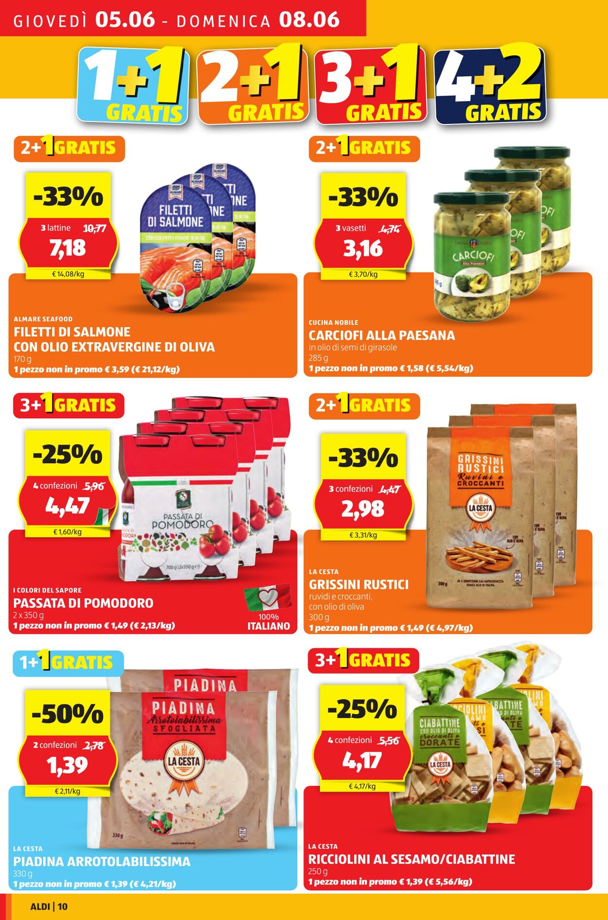 Volantino Aldi 05.06.2025 - 08.06.2025