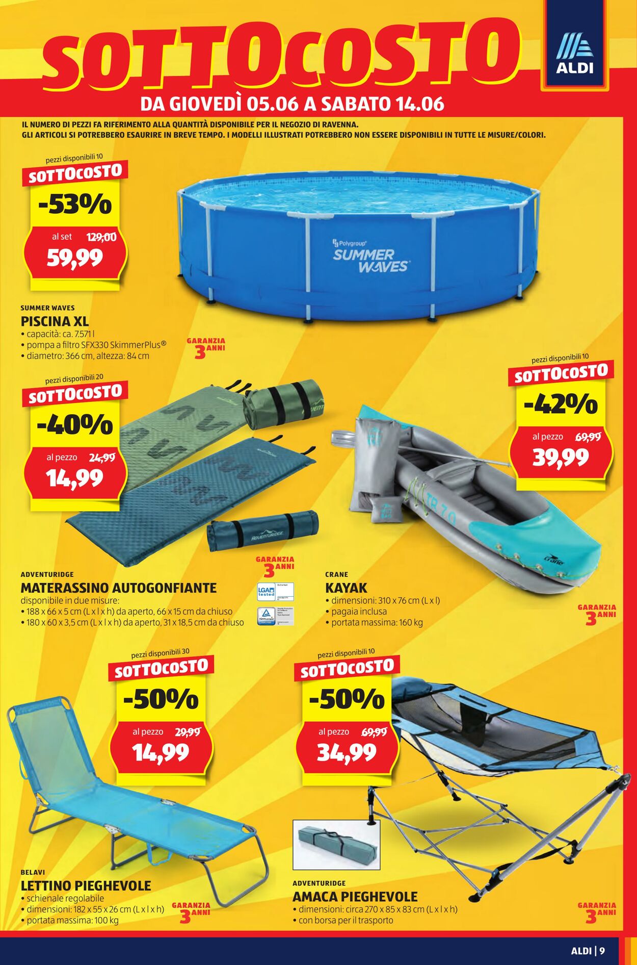 Volantino Aldi 05.06.2025 - 08.06.2025