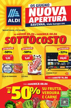 Volantino Aldi 05.06.2025 - 08.06.2025