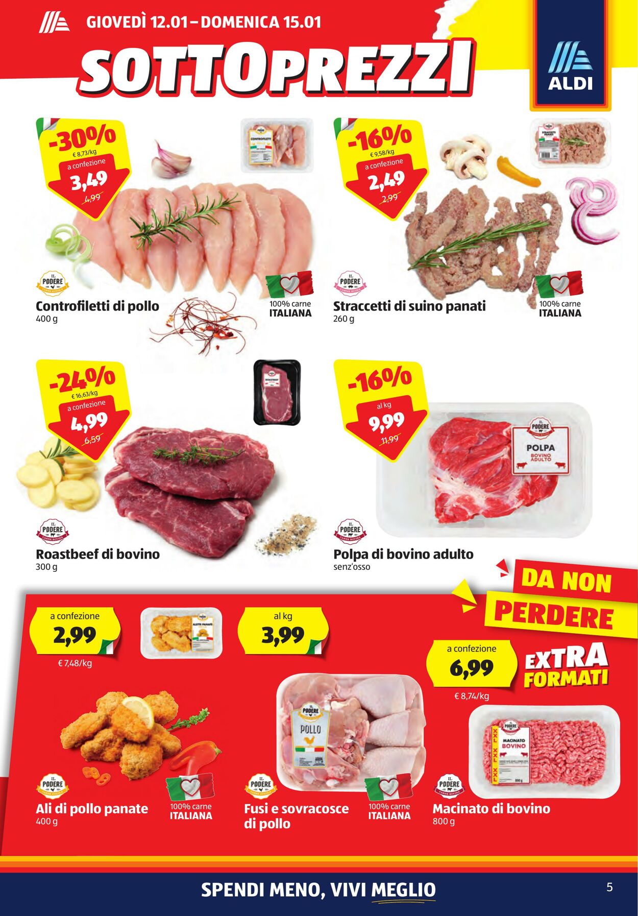 Volantino Aldi 12.01.2023 - 21.01.2023