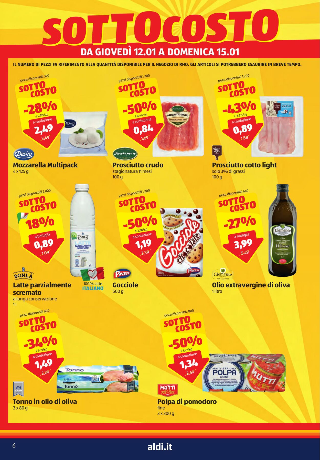 Volantino Aldi 12.01.2023 - 21.01.2023