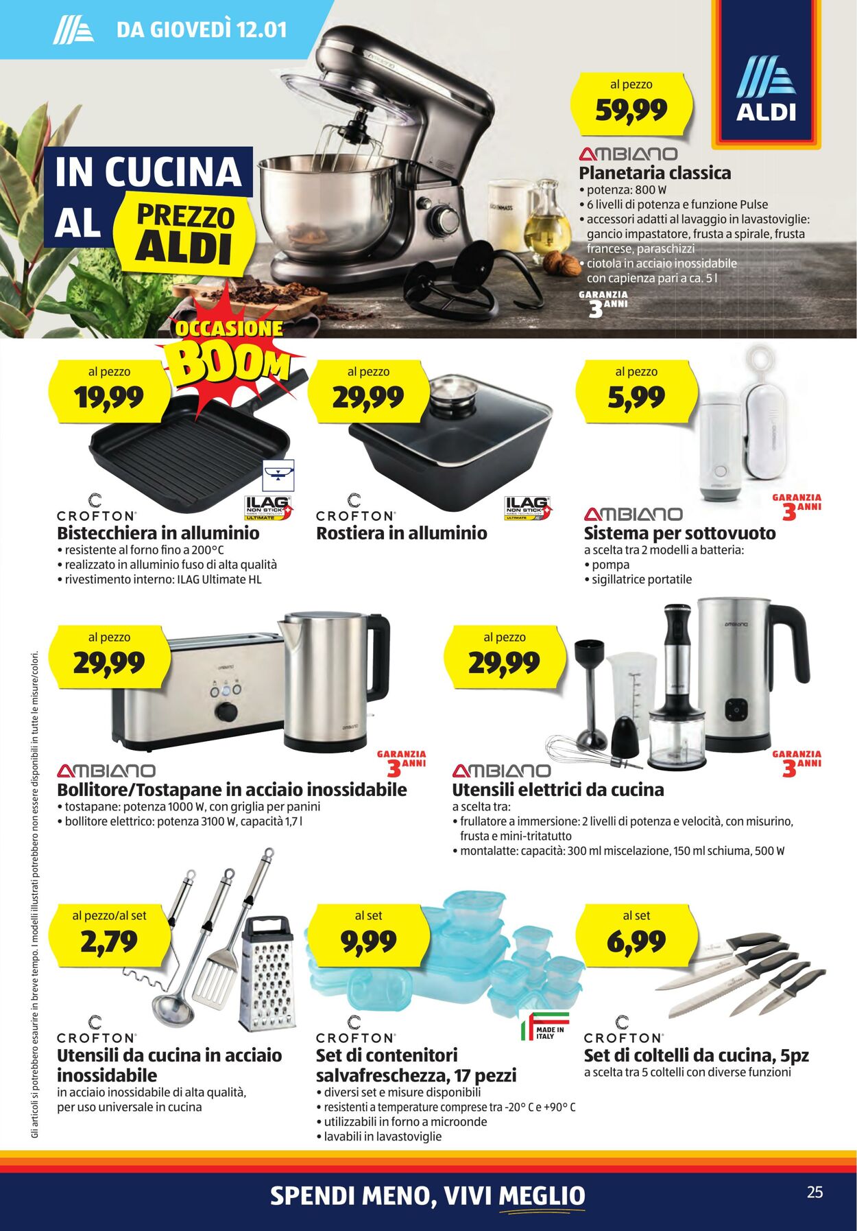 Volantino Aldi 12.01.2023 - 21.01.2023