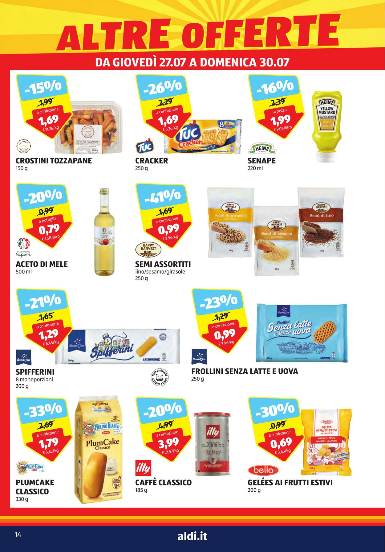 Volantino Aldi 27.07.2023 - 30.07.2023