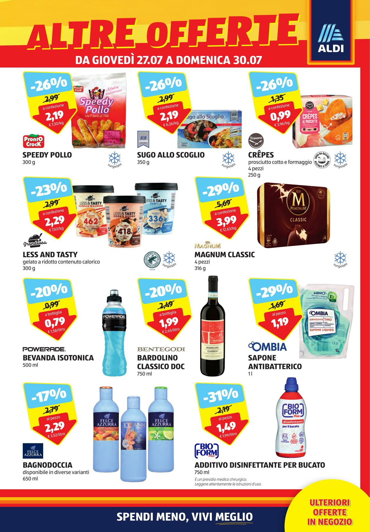 Volantino Aldi 27.07.2023 - 30.07.2023