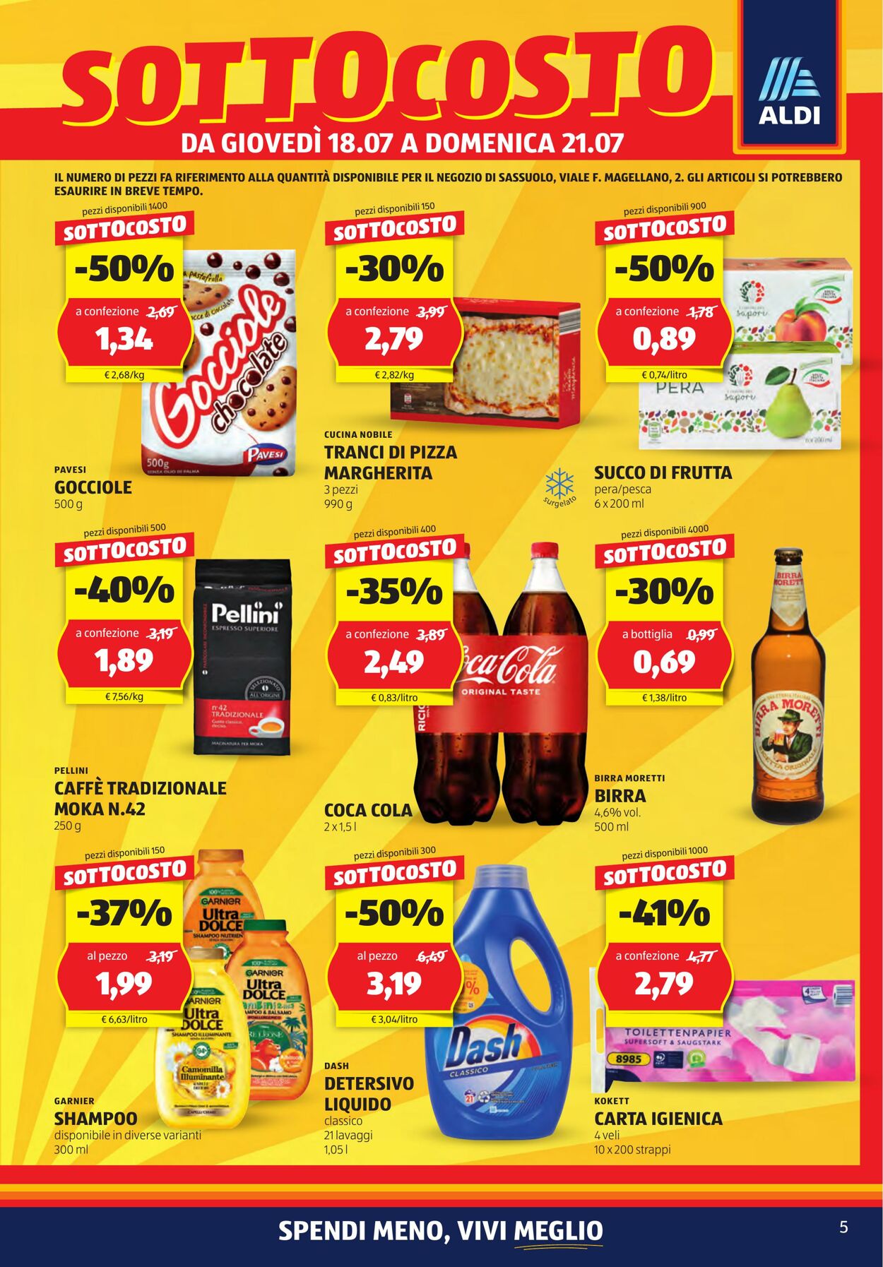 Volantino Aldi 18.07.2024 - 21.07.2024