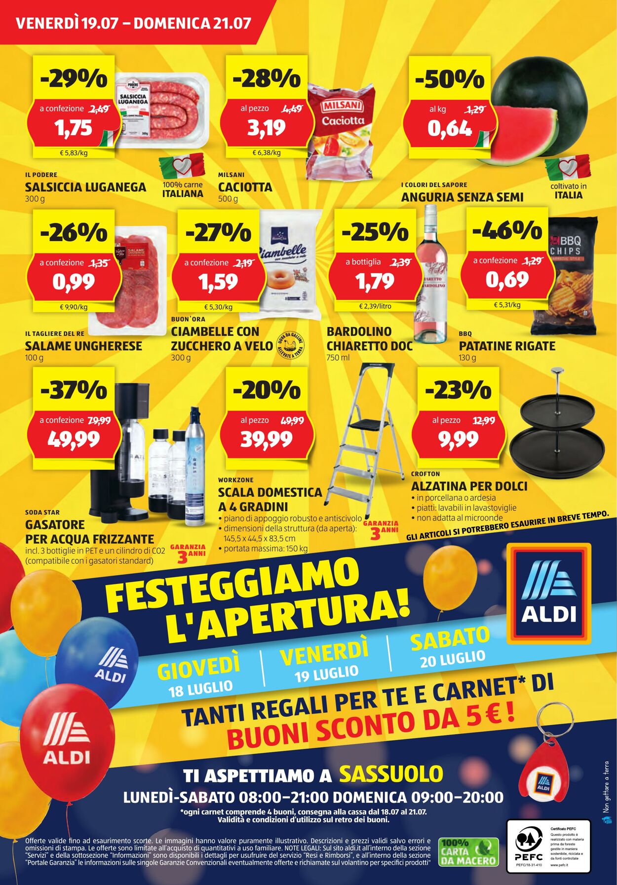 Volantino Aldi 18.07.2024 - 21.07.2024