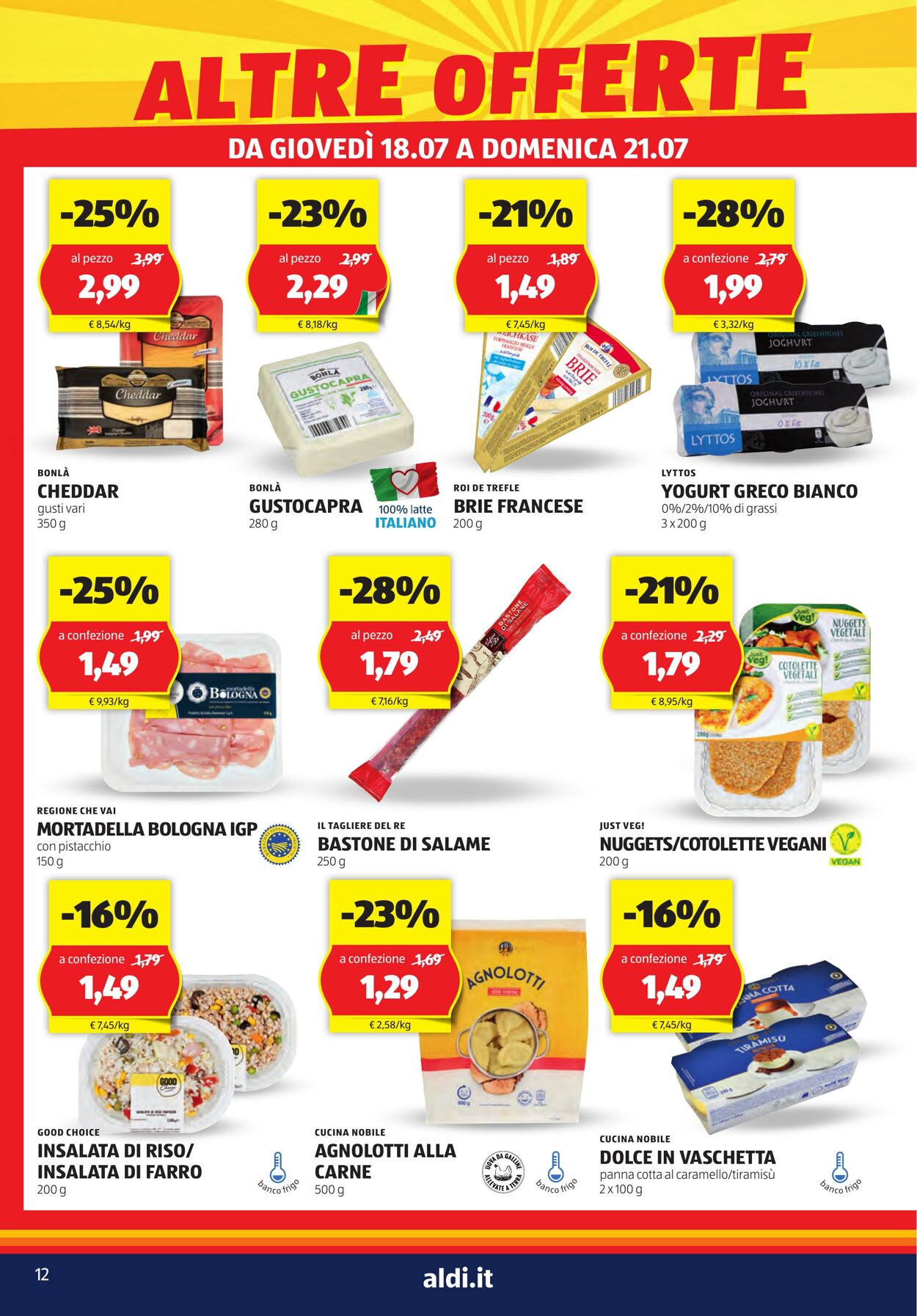 Volantino Aldi 18.07.2024 - 21.07.2024