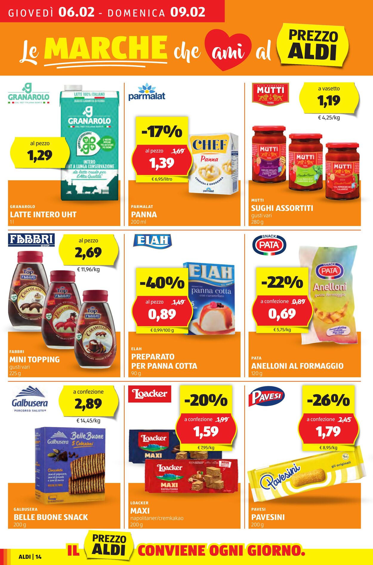 Volantino Aldi 06.02.2025 - 15.02.2025