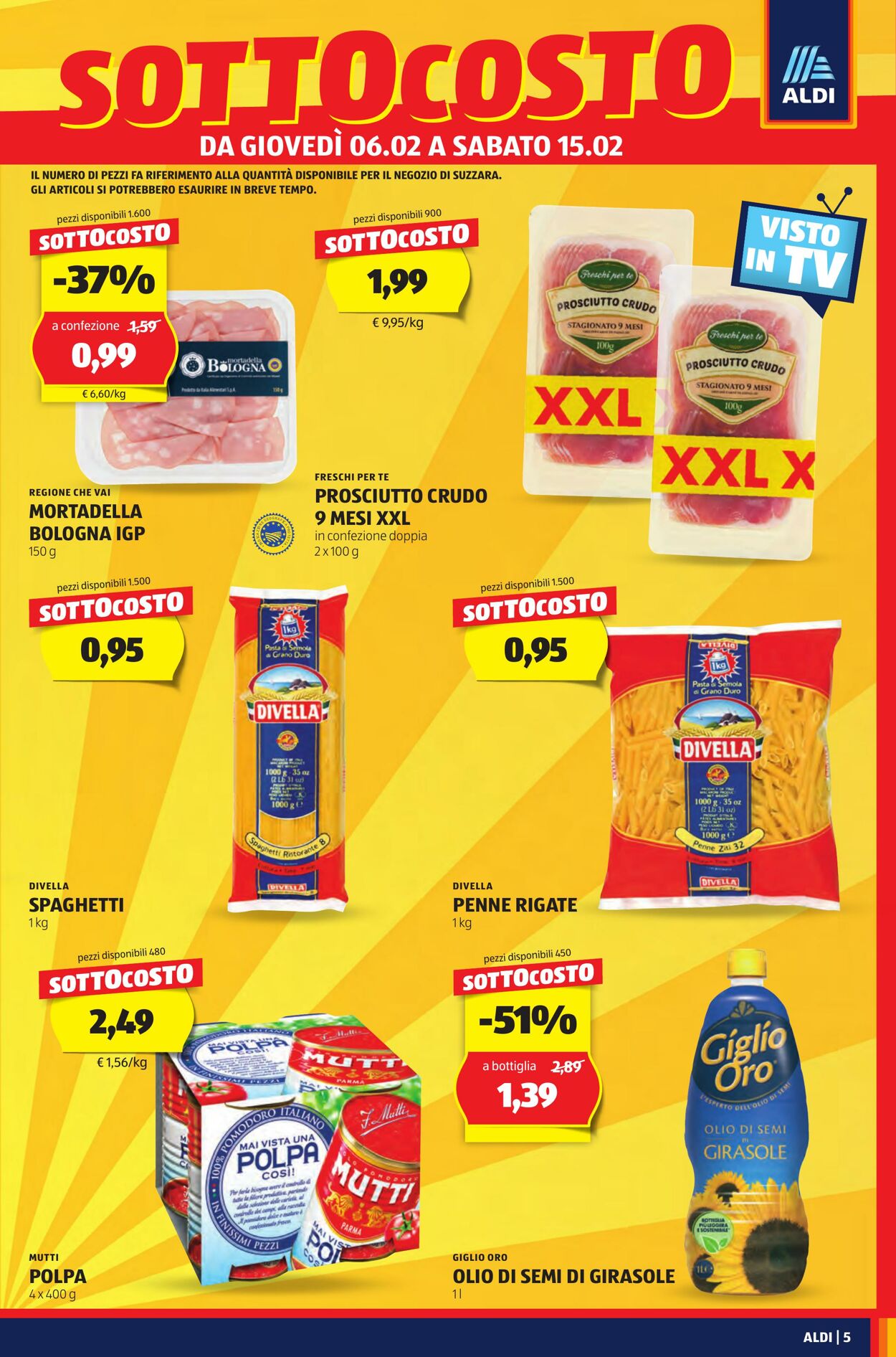 Volantino Aldi 06.02.2025 - 15.02.2025