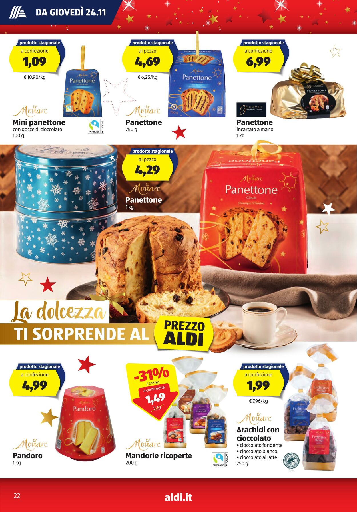 Volantino Aldi 24.11.2022 - 03.12.2022