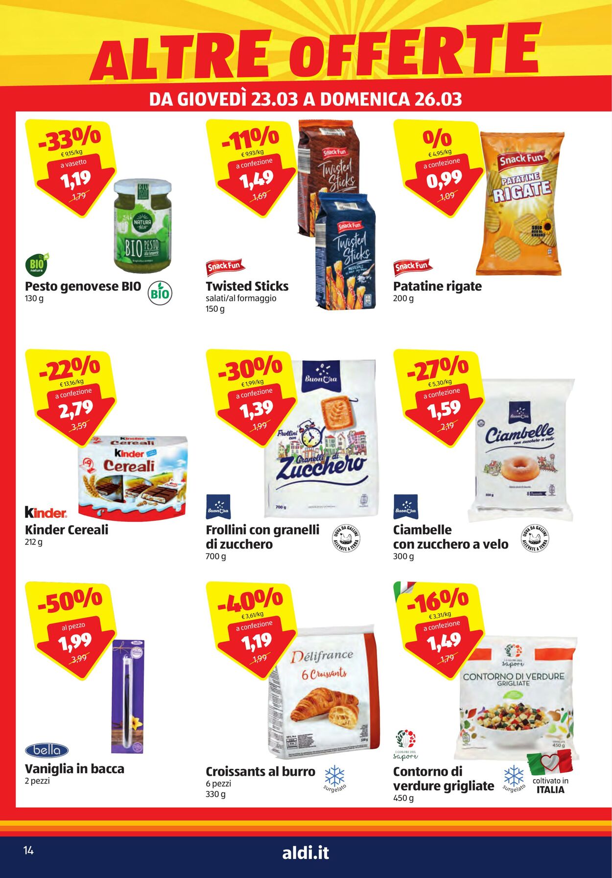 Volantino Aldi 23.03.2023 - 26.03.2023