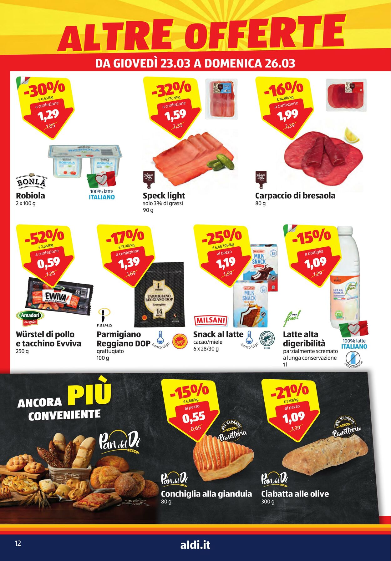 Volantino Aldi 23.03.2023 - 26.03.2023