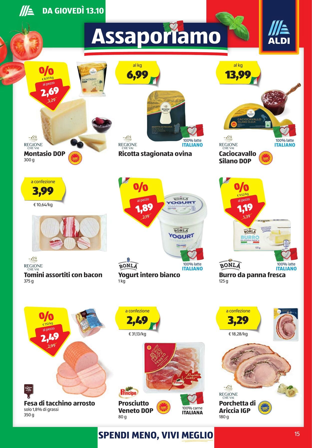 Volantino Aldi 13.10.2022 - 22.10.2022