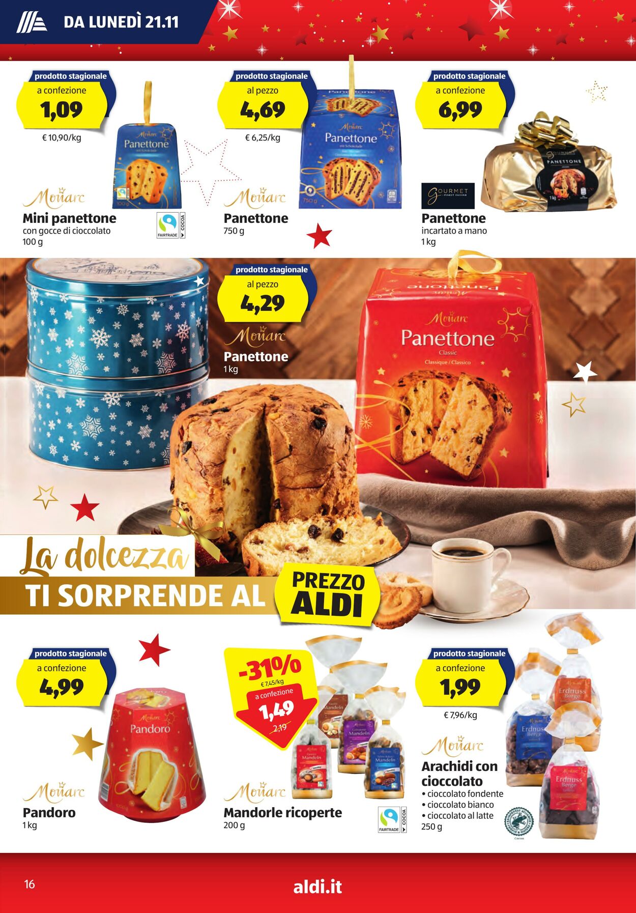 Volantino Aldi 21.11.2022 - 27.11.2022