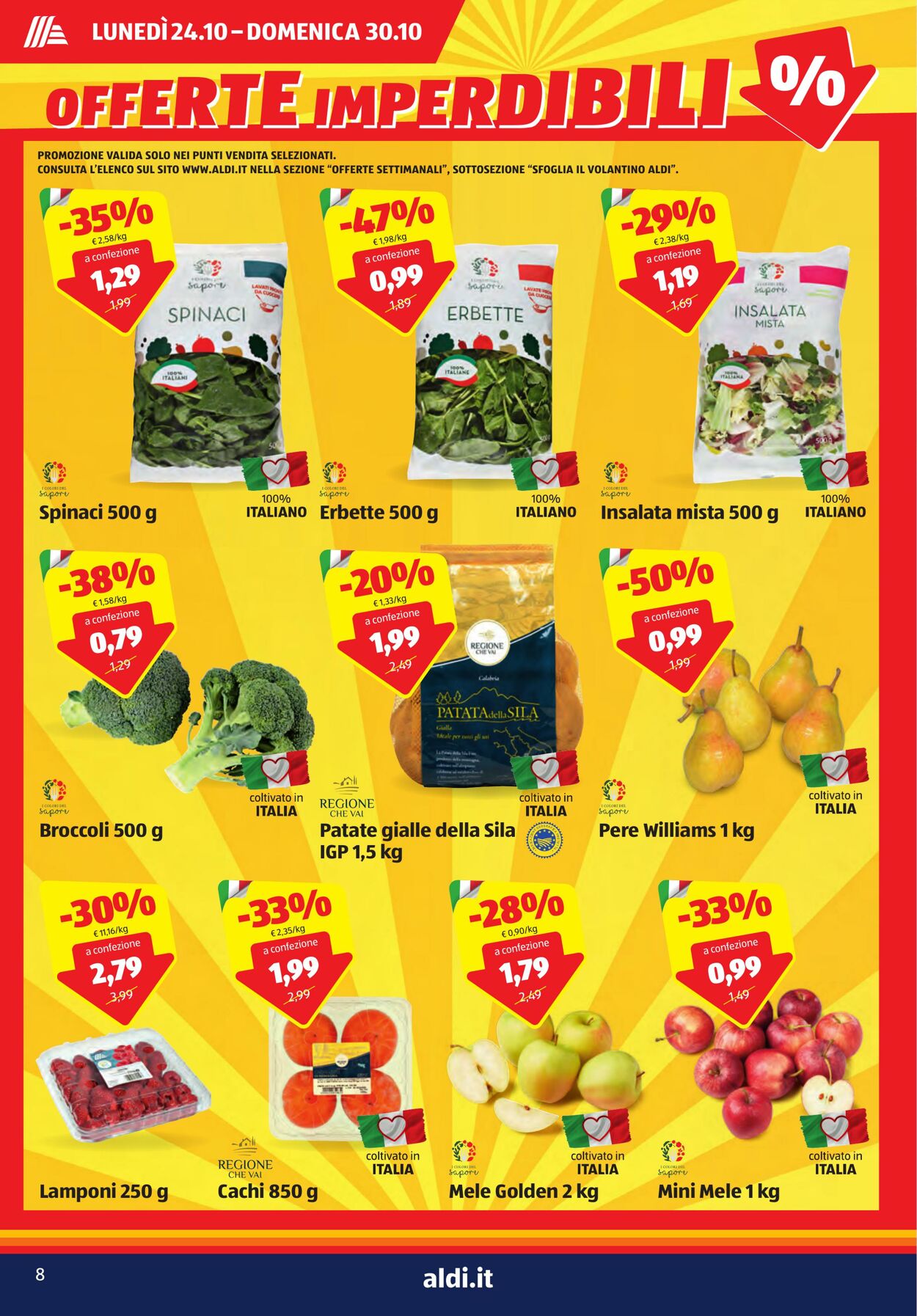 Volantino Aldi 24.10.2022 - 30.10.2022